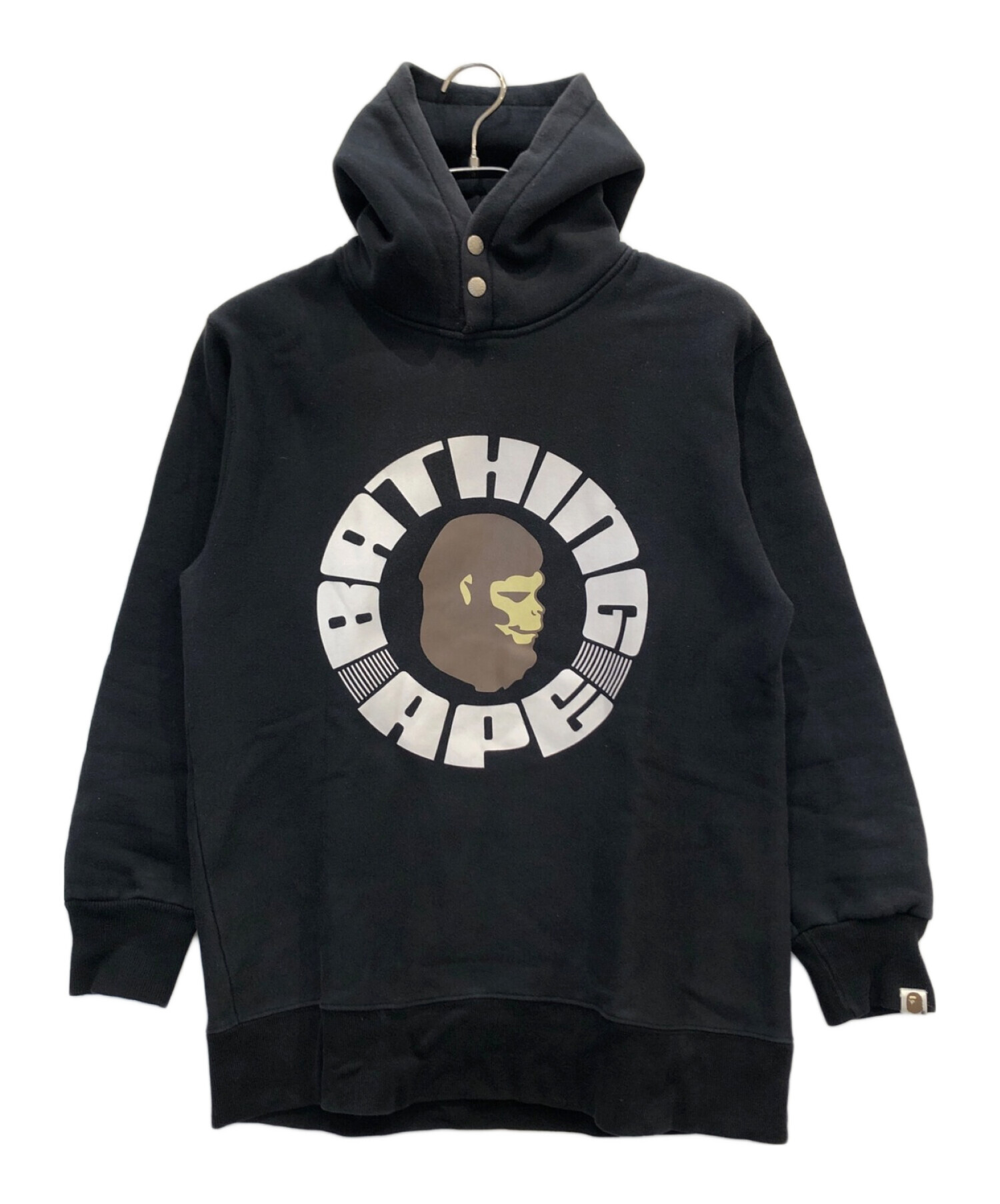 中古・古着通販】A BATHING APE (アベイシングエイプ) パーカー ブラック サイズ:L｜ブランド・古着通販 トレファク公式【TREFAC  FASHION】スマホサイト