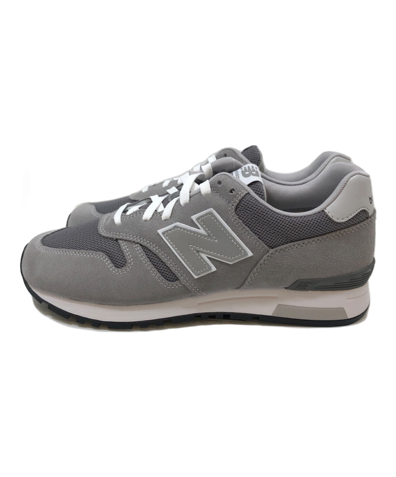 NEW BALANCE (ニューバランス) スニーカー グレー サイズ:US9.5/UK9/EU43/JPN27.5 未使用品