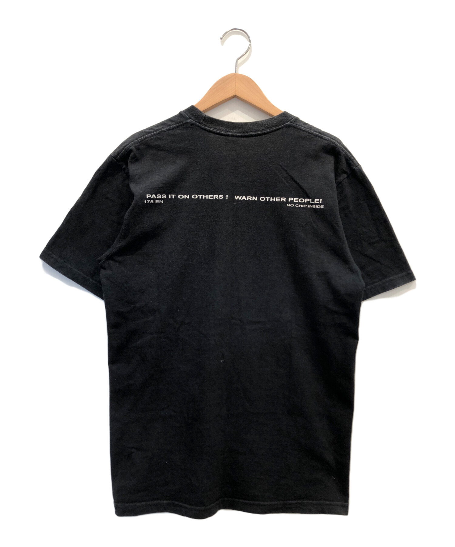 中古・古着通販】SUPREME (シュプリーム) ロゴプリントTシャツ/ Warning Tee(ワーニングTシャツ) ブラック  サイズ:S｜ブランド・古着通販 トレファク公式【TREFAC FASHION】スマホサイト