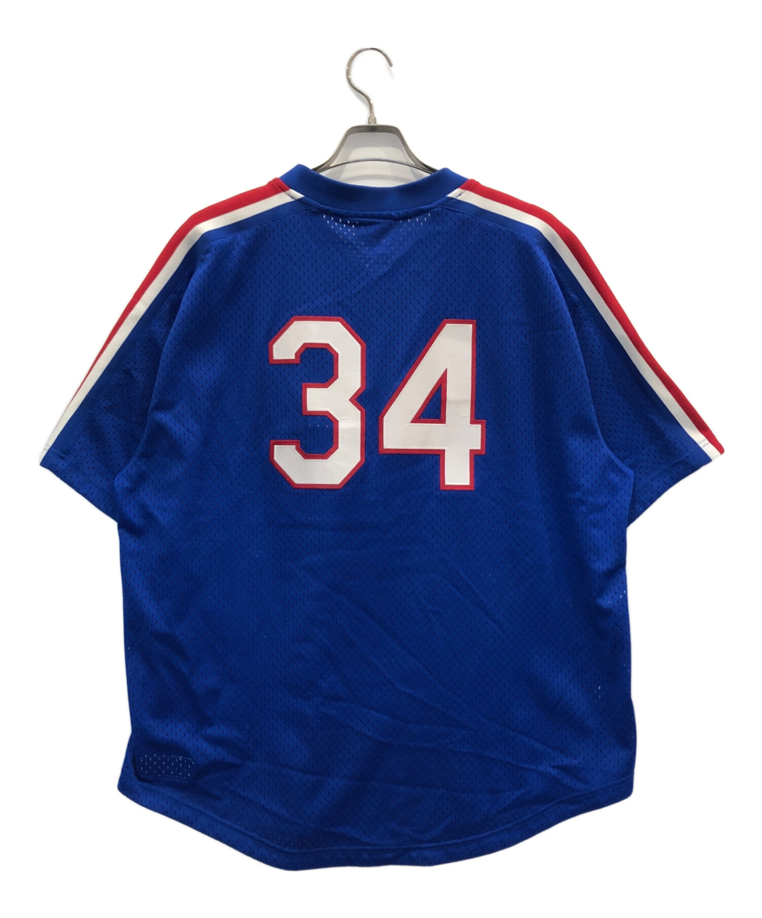 中古・古着通販】MITCHELL & NESS (ミッチェルアンドネス) ゲームシャツ/ベースボールシャツ ブルー サイズ:52(2XL)｜ブランド・ 古着通販 トレファク公式【TREFAC FASHION】スマホサイト