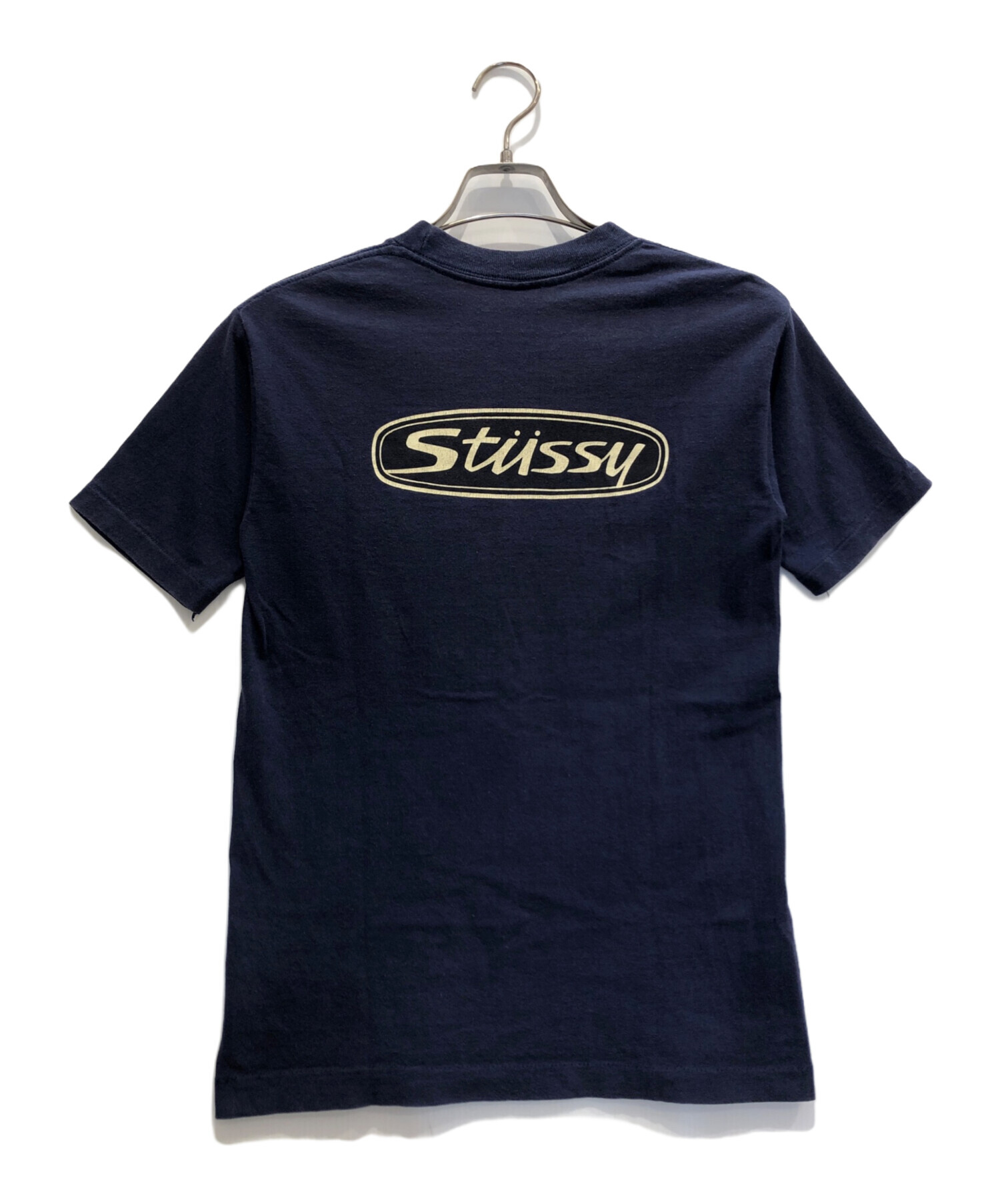 中古・古着通販】stussy (ステューシー) [古着]80s プリント ロゴTシャツ/オールドステューシー ネイビー サイズ:L｜ブランド・古着通販  トレファク公式【TREFAC FASHION】スマホサイト