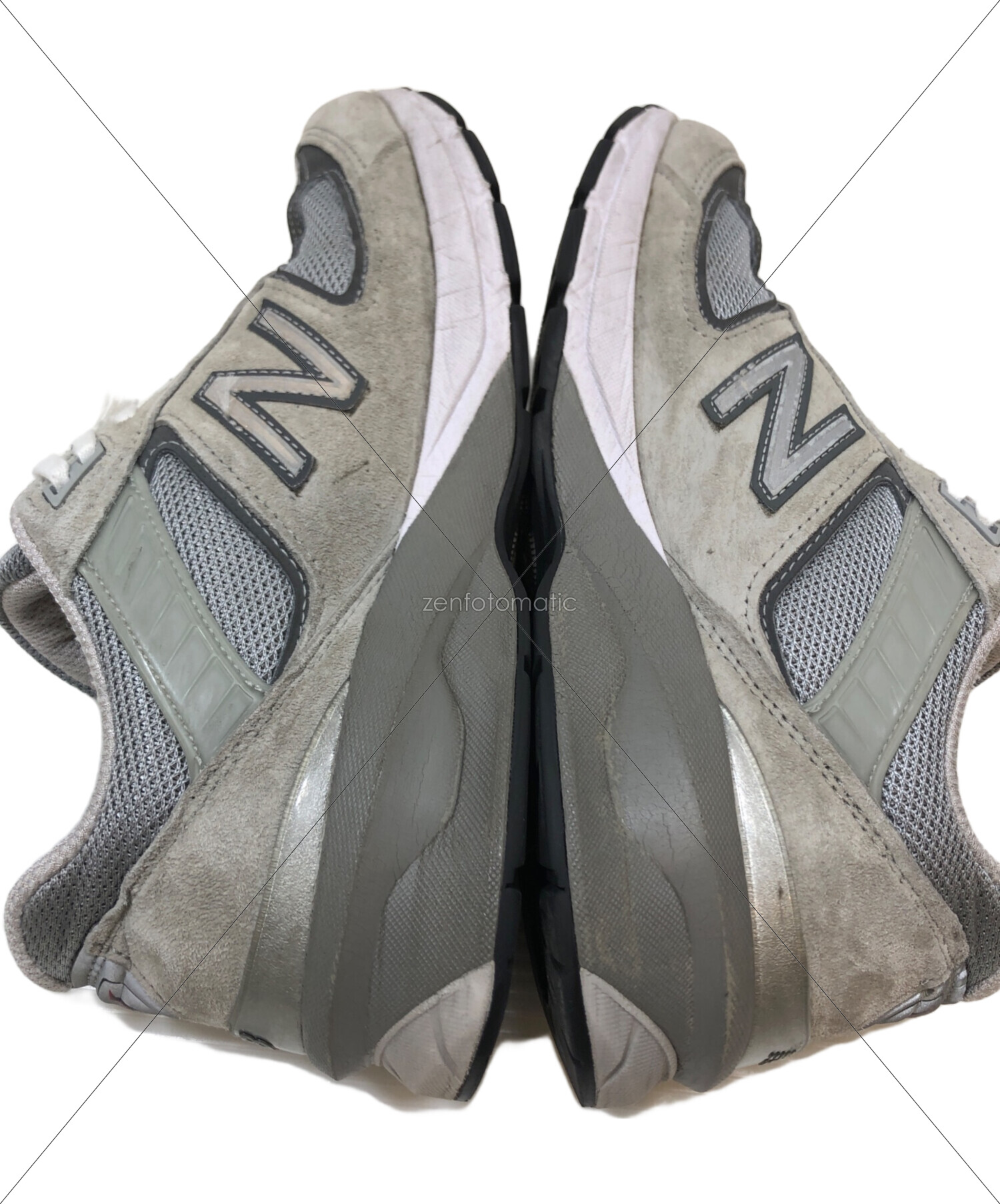 NEW BALANCE (ニューバランス) スニーカー グレー サイズ:26.5