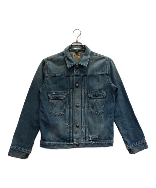 【中古・古着通販】Wrangler (ラングラー) Ron Herman (ロンハーマン) コンチョデニムジャケット インディゴ サイズ:M｜ブランド・古着通販  トレファク公式【TREFAC FASHION】スマホサイト