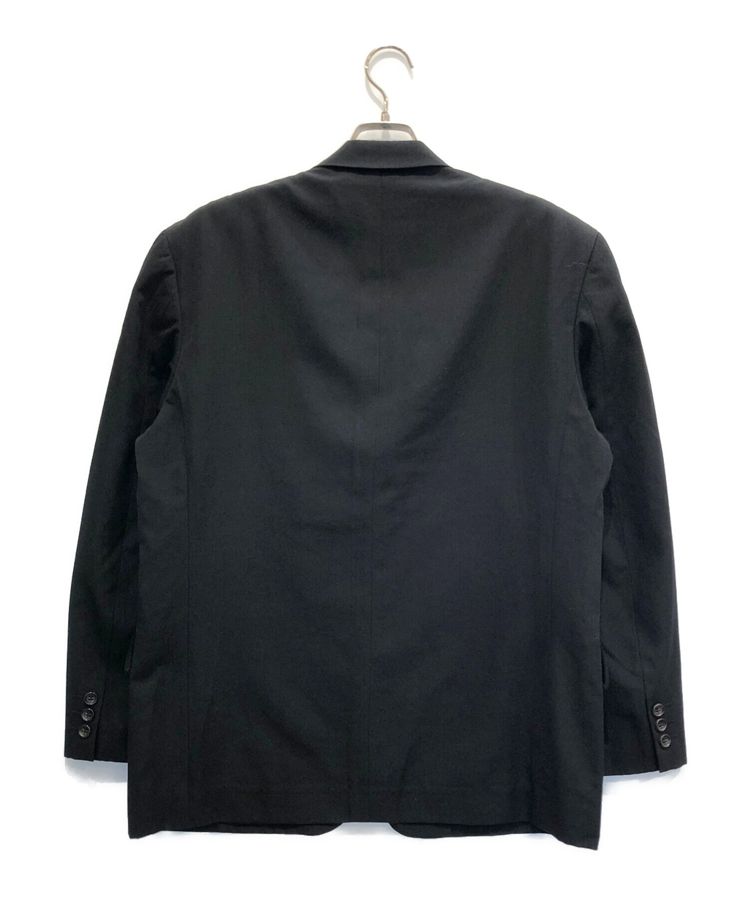 中古・古着通販】COMME des GARCONS HOMME (コムデギャルソン オム) テーラードジャケット ブラック サイズ:S｜ブランド・古着通販  トレファク公式【TREFAC FASHION】スマホサイト