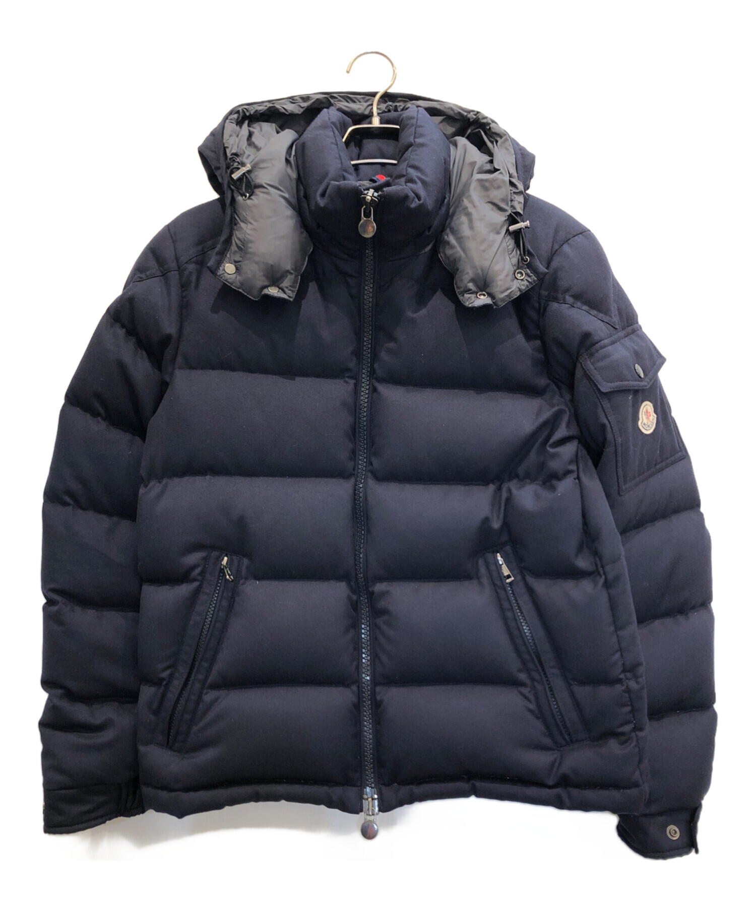 中古・古着通販】MONCLER (モンクレール) ダウンジャケット/モンジュネーブル ネイビー サイズ:2｜ブランド・古着通販  トレファク公式【TREFAC FASHION】スマホサイト