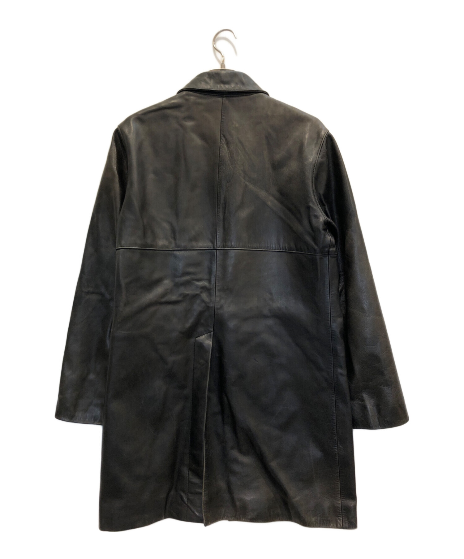 中古・古着通販】A.P.C. (アーペーセー) ホース レザーコート ブラック サイズ:1｜ブランド・古着通販 トレファク公式【TREFAC  FASHION】スマホサイト