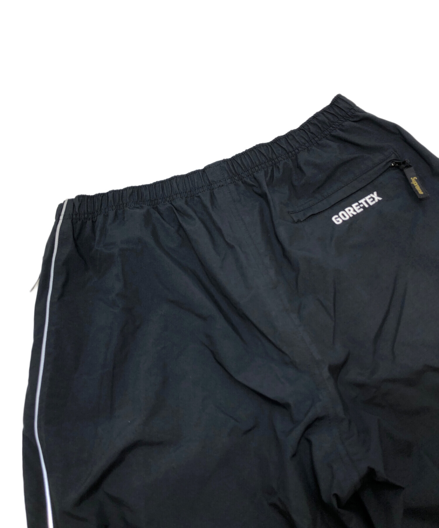 中古・古着通販】Supreme (シュプリーム) ゴアテックス トラックパンツ/ナイロンパンツ ブラック サイズ:L｜ブランド・古着通販  トレファク公式【TREFAC FASHION】スマホサイト