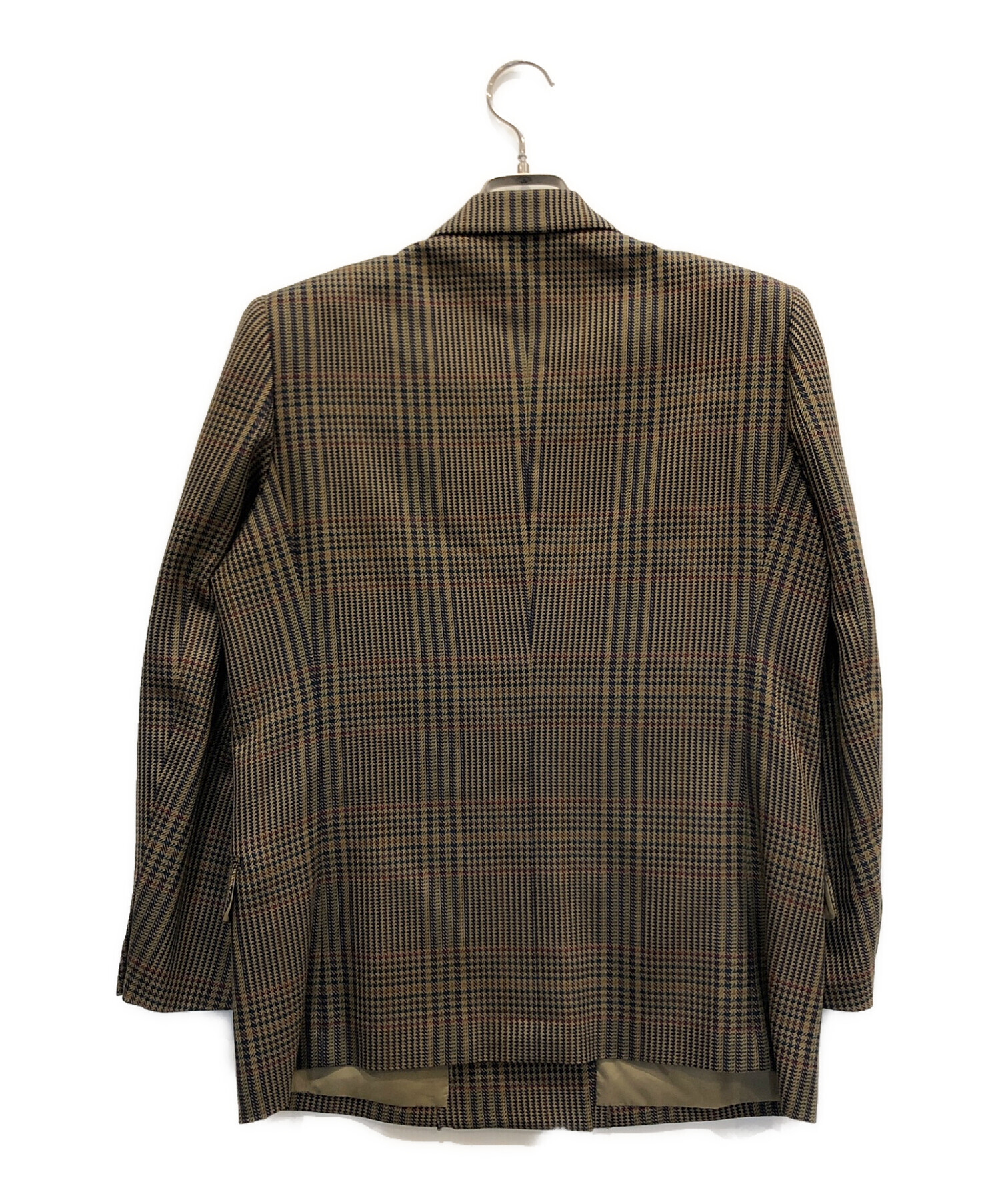 中古・古着通販】Burberry's (バーバリーズ) シルク混ダブルセットアップ ブラウン サイズ:ジャケット:9AR スカート:11AR｜ブランド・古着通販  トレファク公式【TREFAC FASHION】スマホサイト