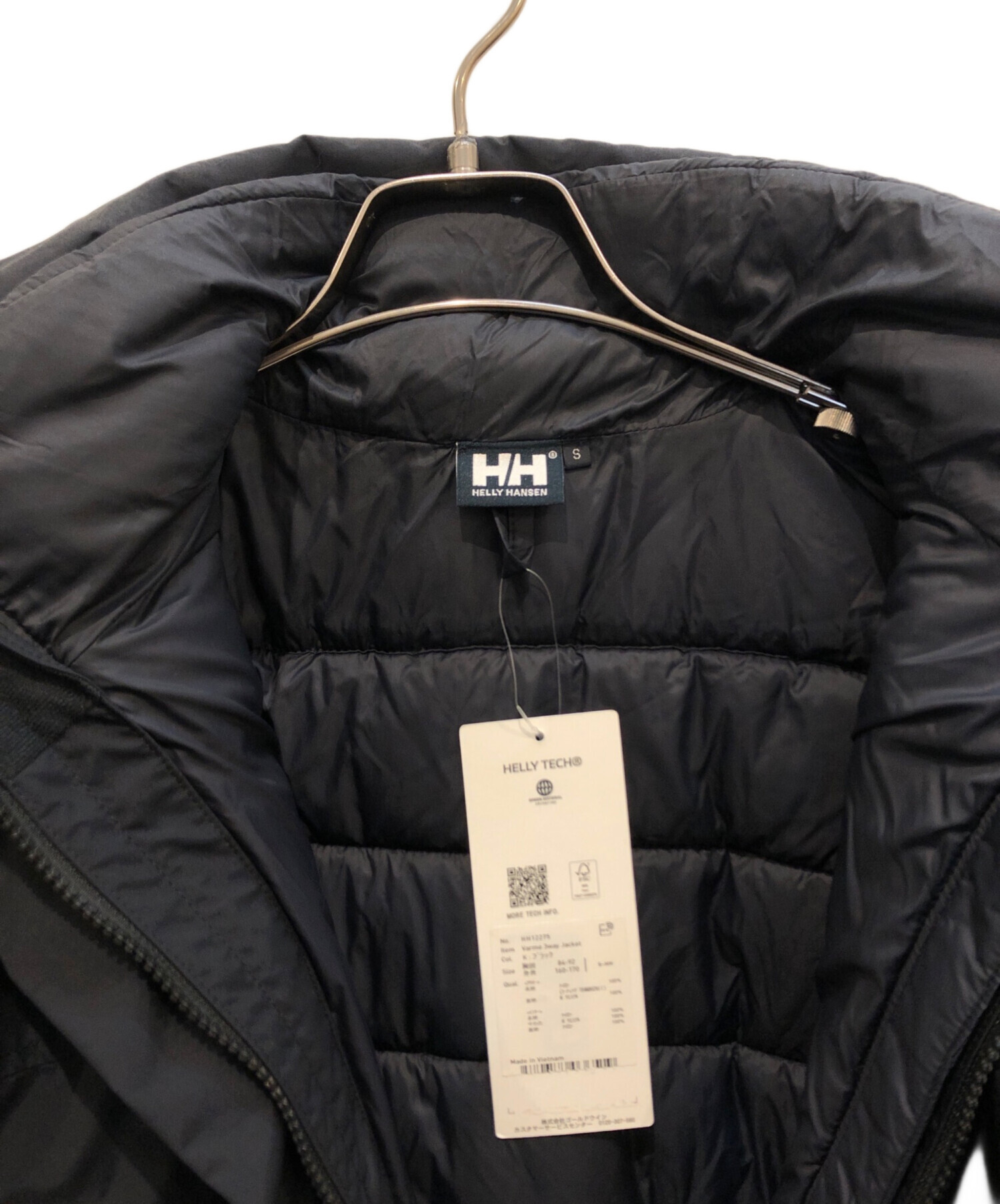 HELLY HANSEN (ヘリーハンセン) Varme 3way Jacket ブラック サイズ:S