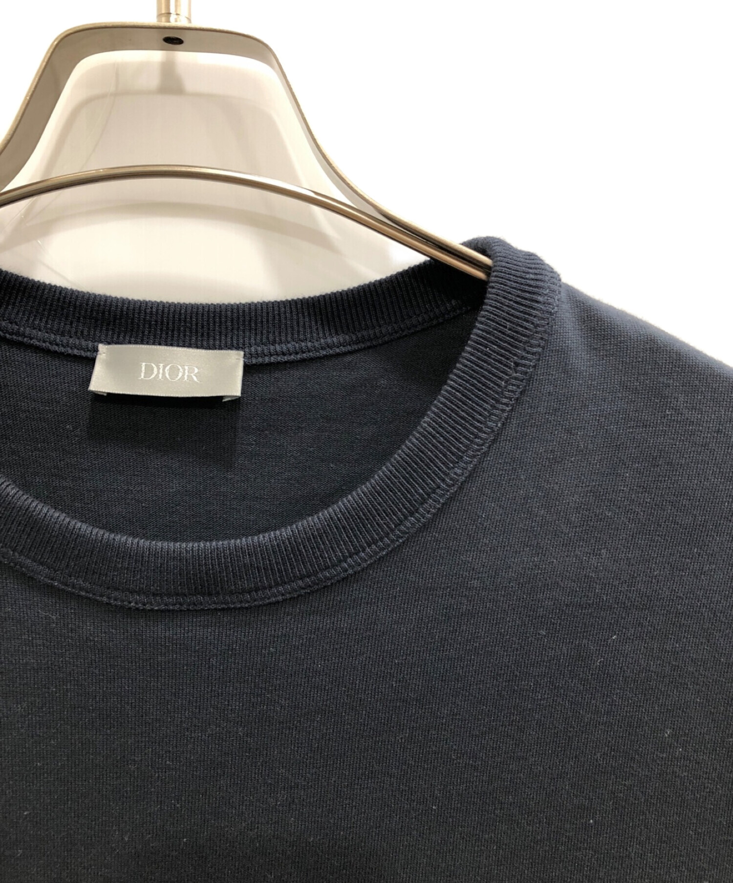 Dior (ディオール) サドルポケットTシャツ ネイビー サイズ:S