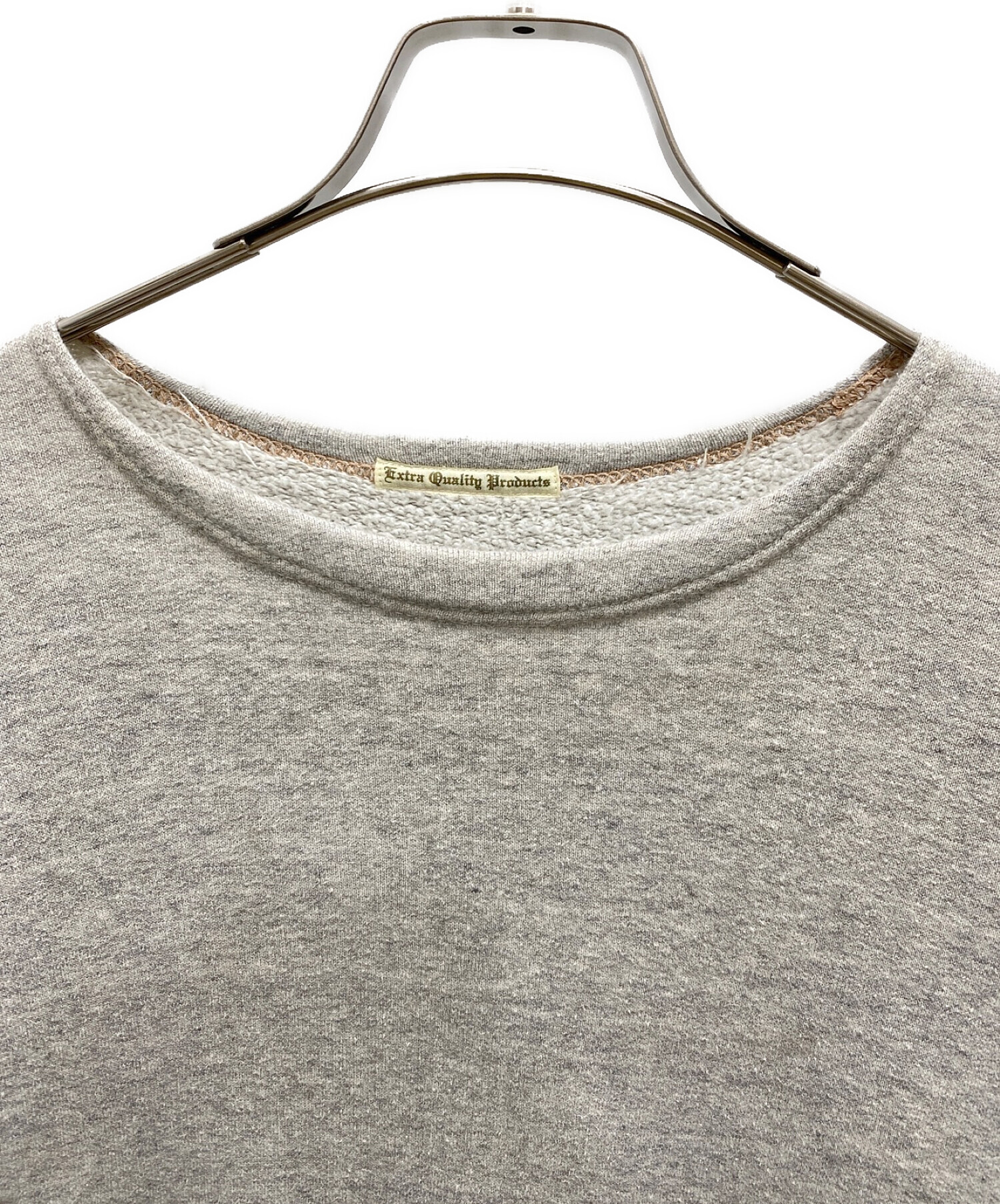 OLDE HOMESTEADER (オールド ホームステッダー) EXTRA COTTON FLEECE CREW NECK LONG SLEEVE  グレー サイズ:44