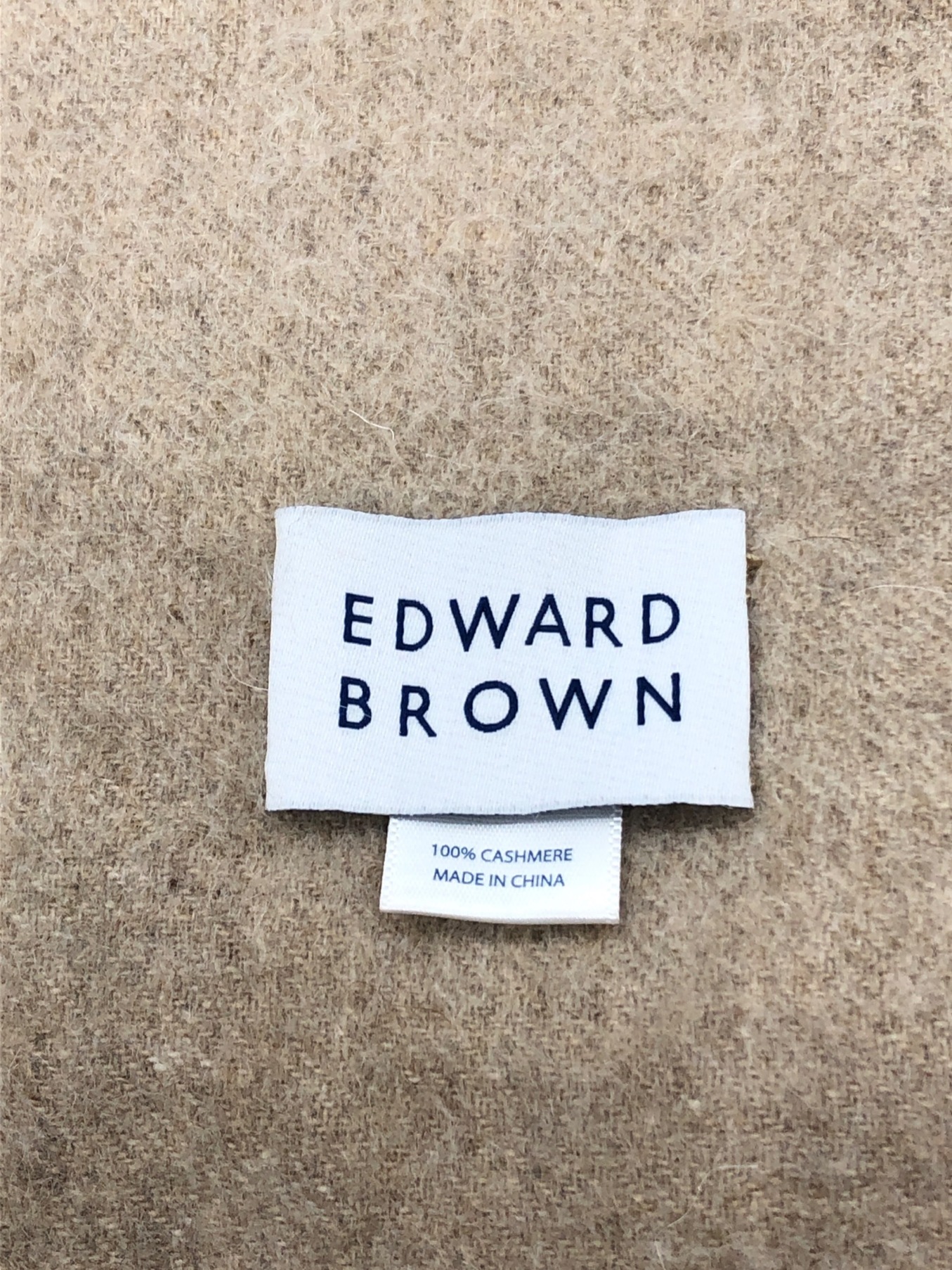 中古・古着通販】EDWARD BROWN (エドワードブラウン) カシミヤマフラー