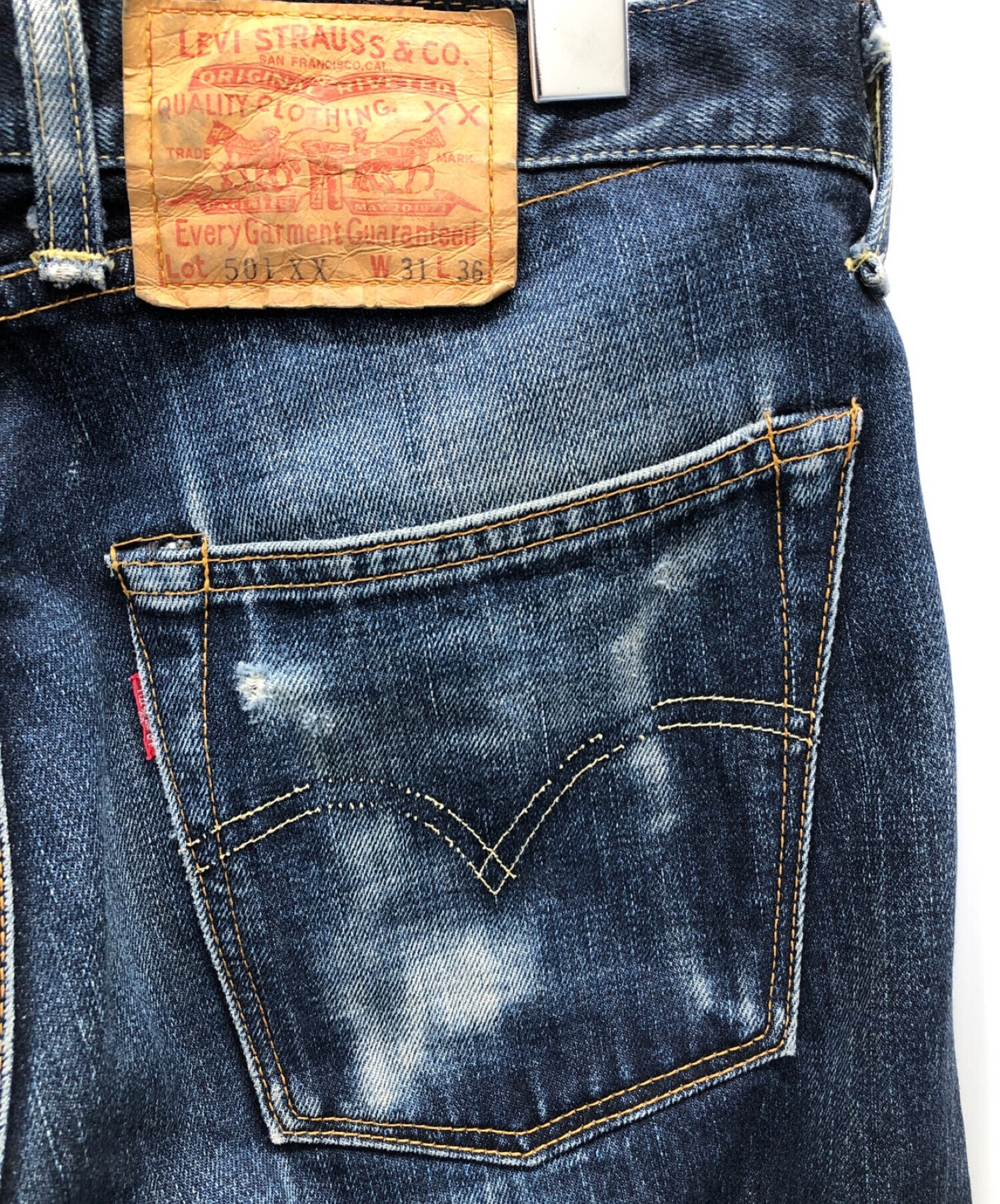 LEVI'S VINTAGE CLOTHING (リーバイスヴィンテージクロージング) 55501デニムパンツ インディゴ サイズ:W31