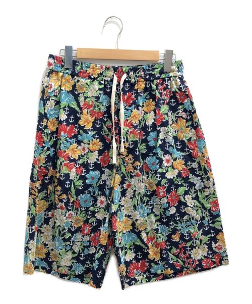 中古・古着通販】GUCCI (グッチ) Hawaiian Anchors Shorts ネイビー