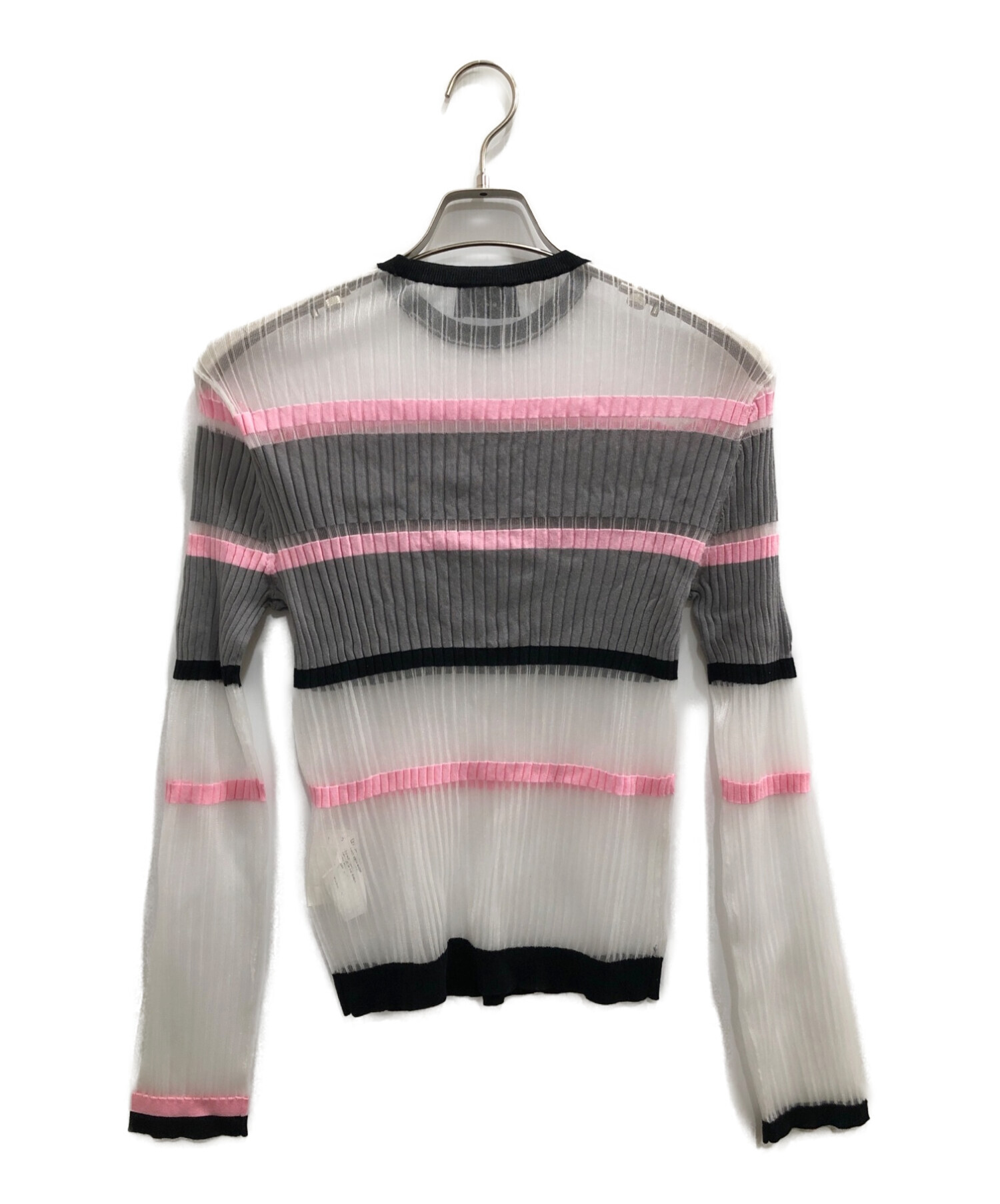 中古・古着通販】soduk (スドーク) breeze knit top/ブリーズニット