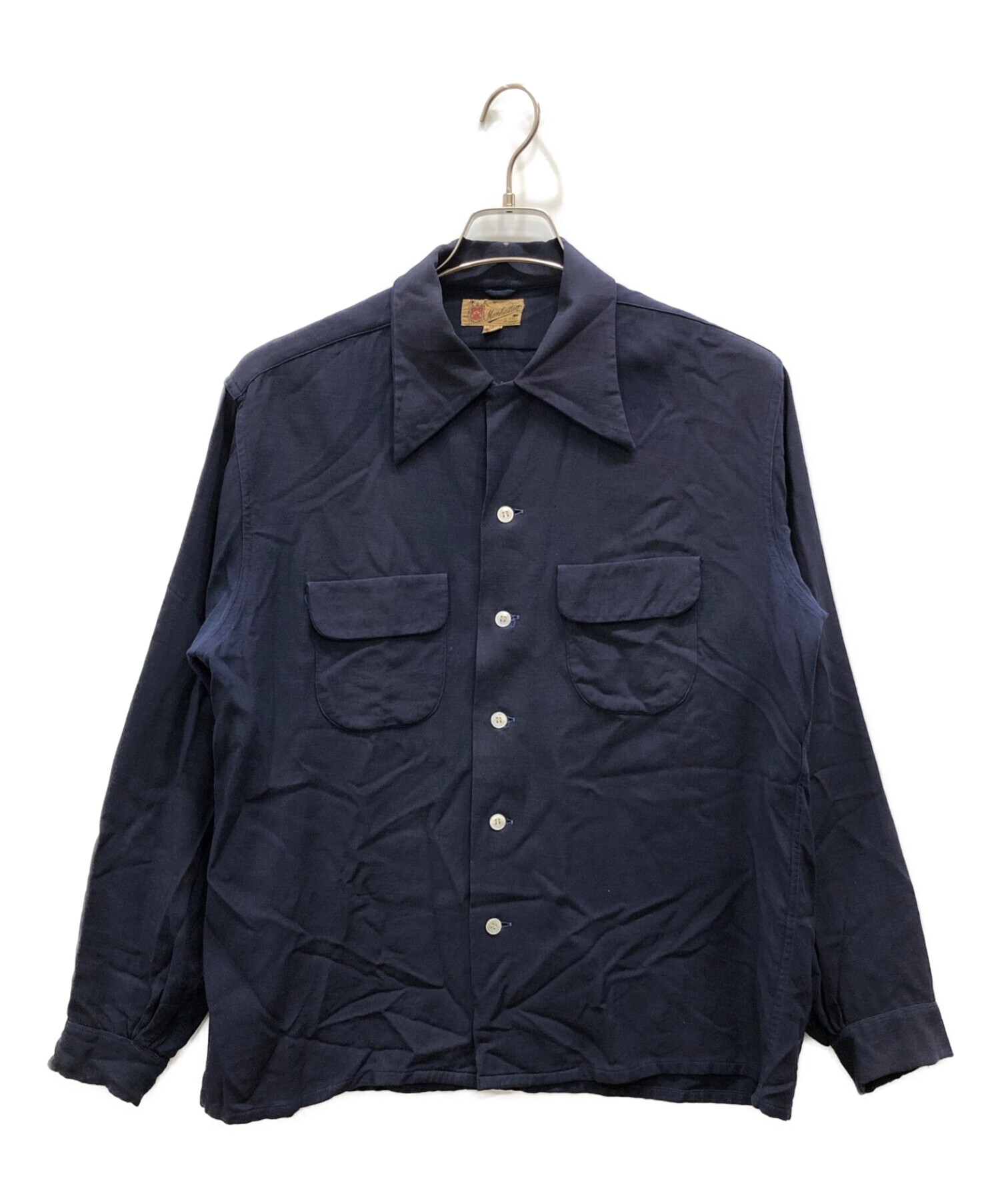 ヴィンテージ シャツ【1940's-】オープンカラーシャツ - シャツ