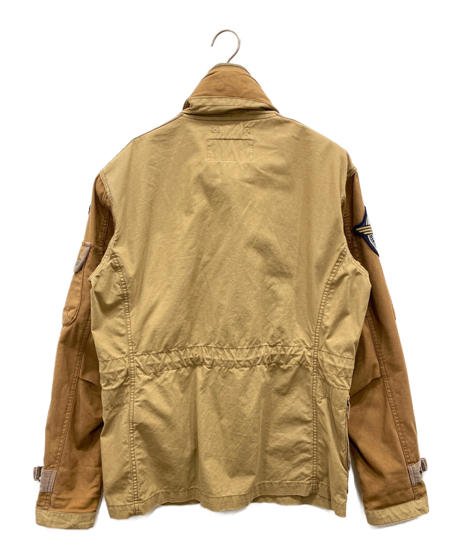 AVIREX (アヴィレックス) WAPPEN FIELD JACKET/ワッペンフィールドジャケット ベージュ サイズ:ＸＬ