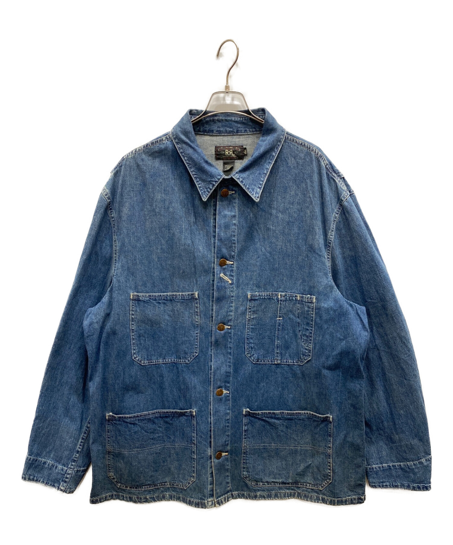 中古・古着通販】RRL (ダブルアールエル) デニムカバーオール