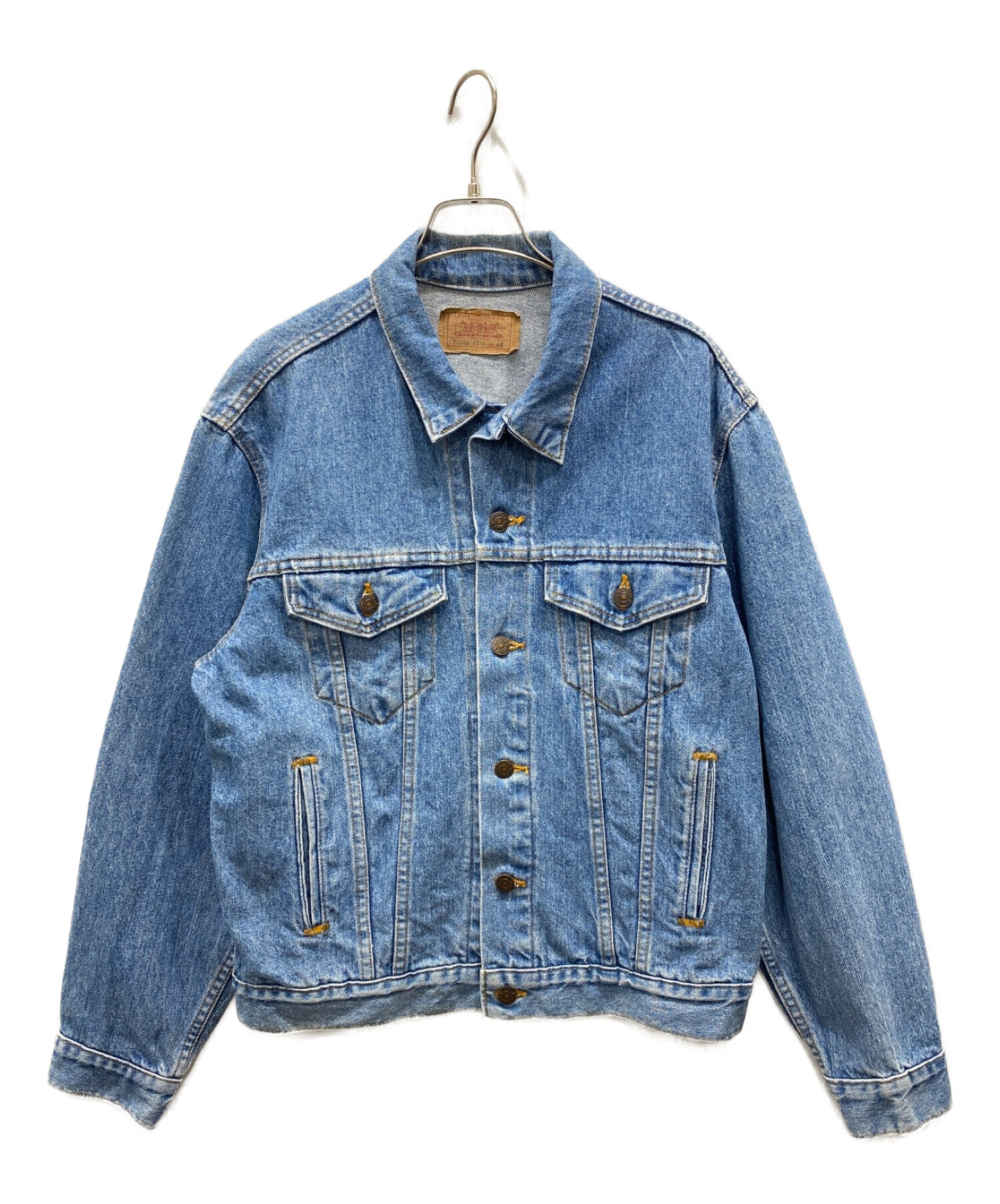 中古・古着通販】LEVI'S (リーバイス) 90's70506Gジャン ブルー サイズ