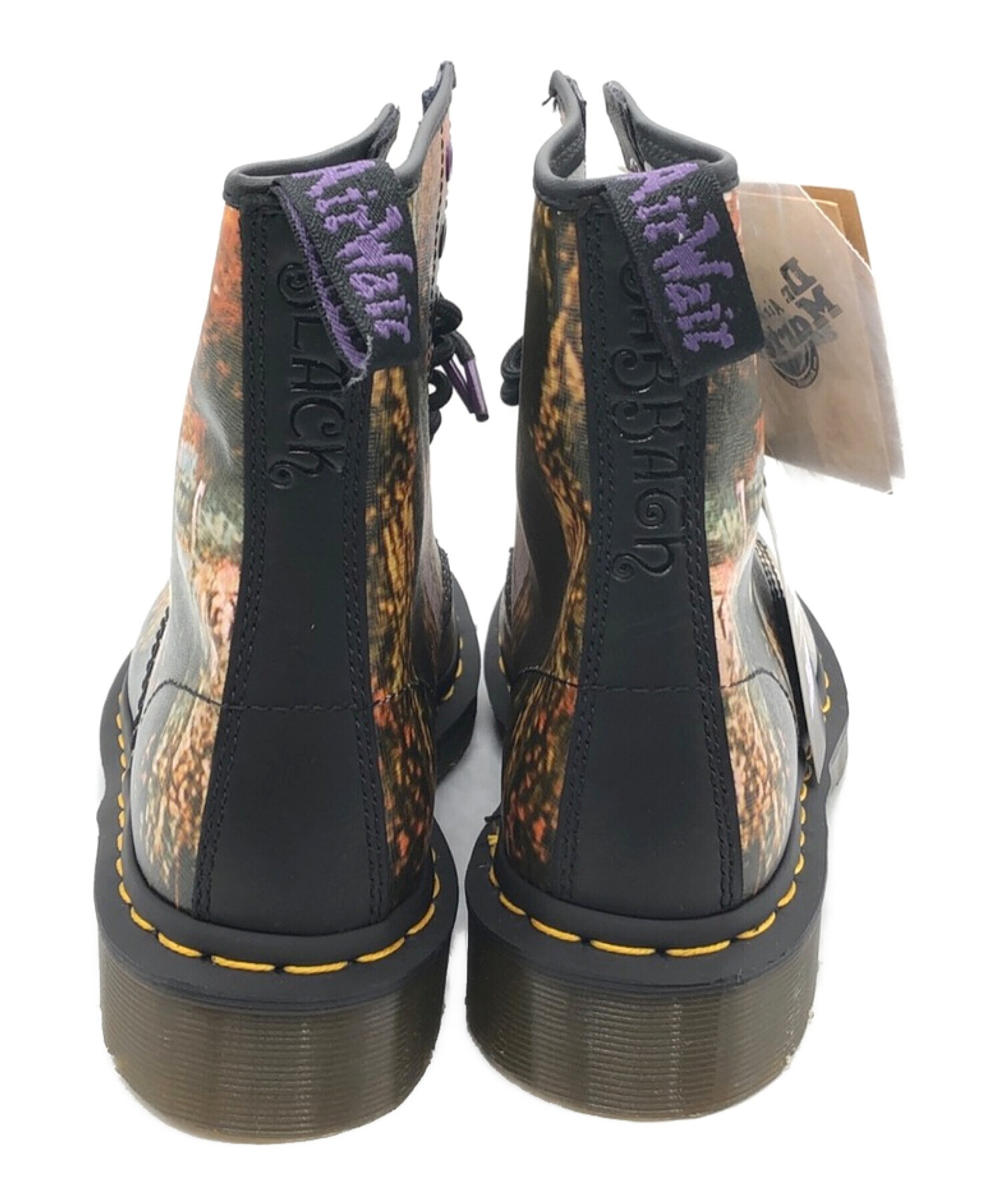 BLACK SABBATH × Dr.Martens (ブラックサバス×ドクターマーチン) 8ホールブーツ ブラウン サイズ:UK4 未使用品