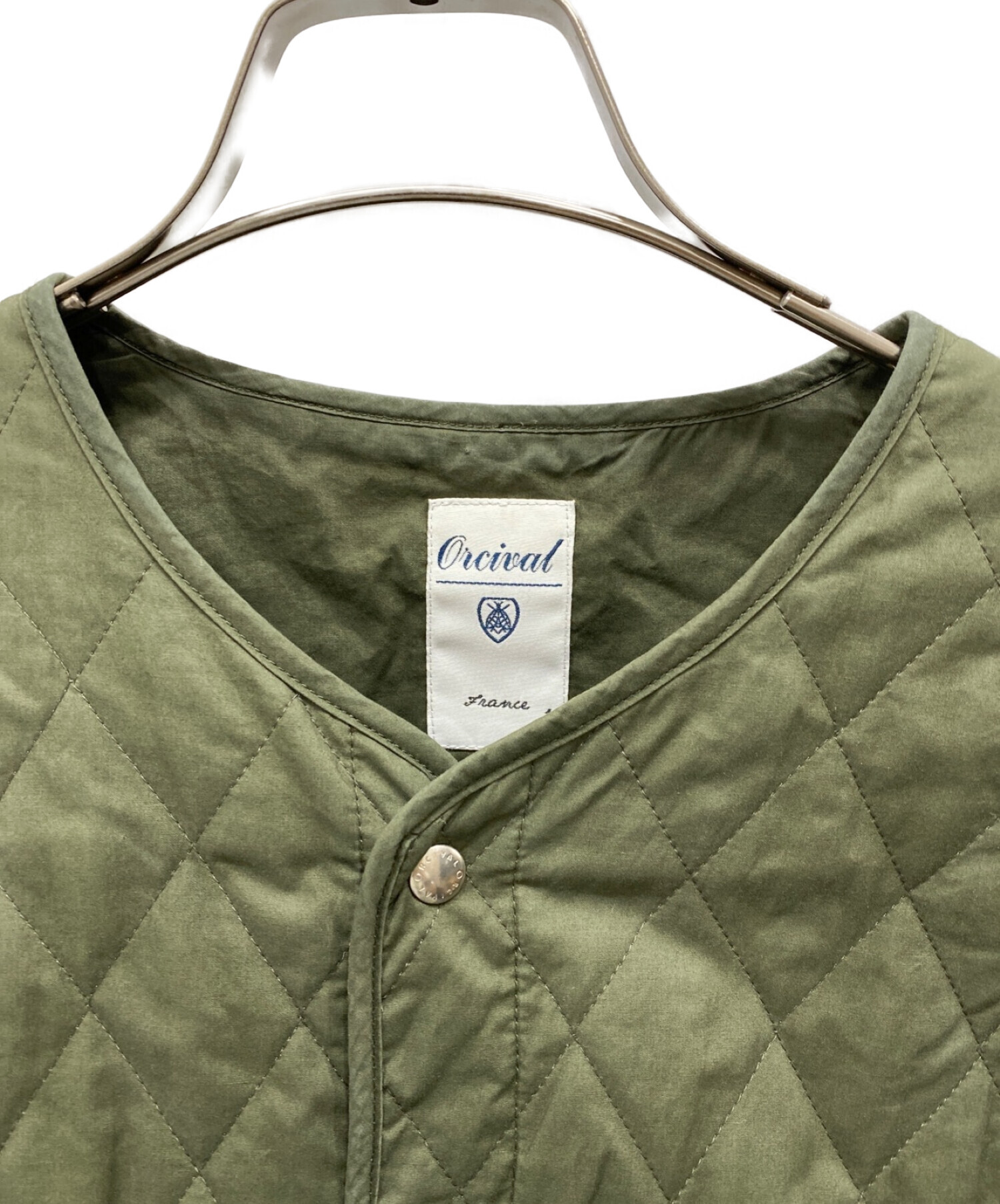 ORCIVAL (オーシバル) キルティングジャケット オリーブ サイズ:1