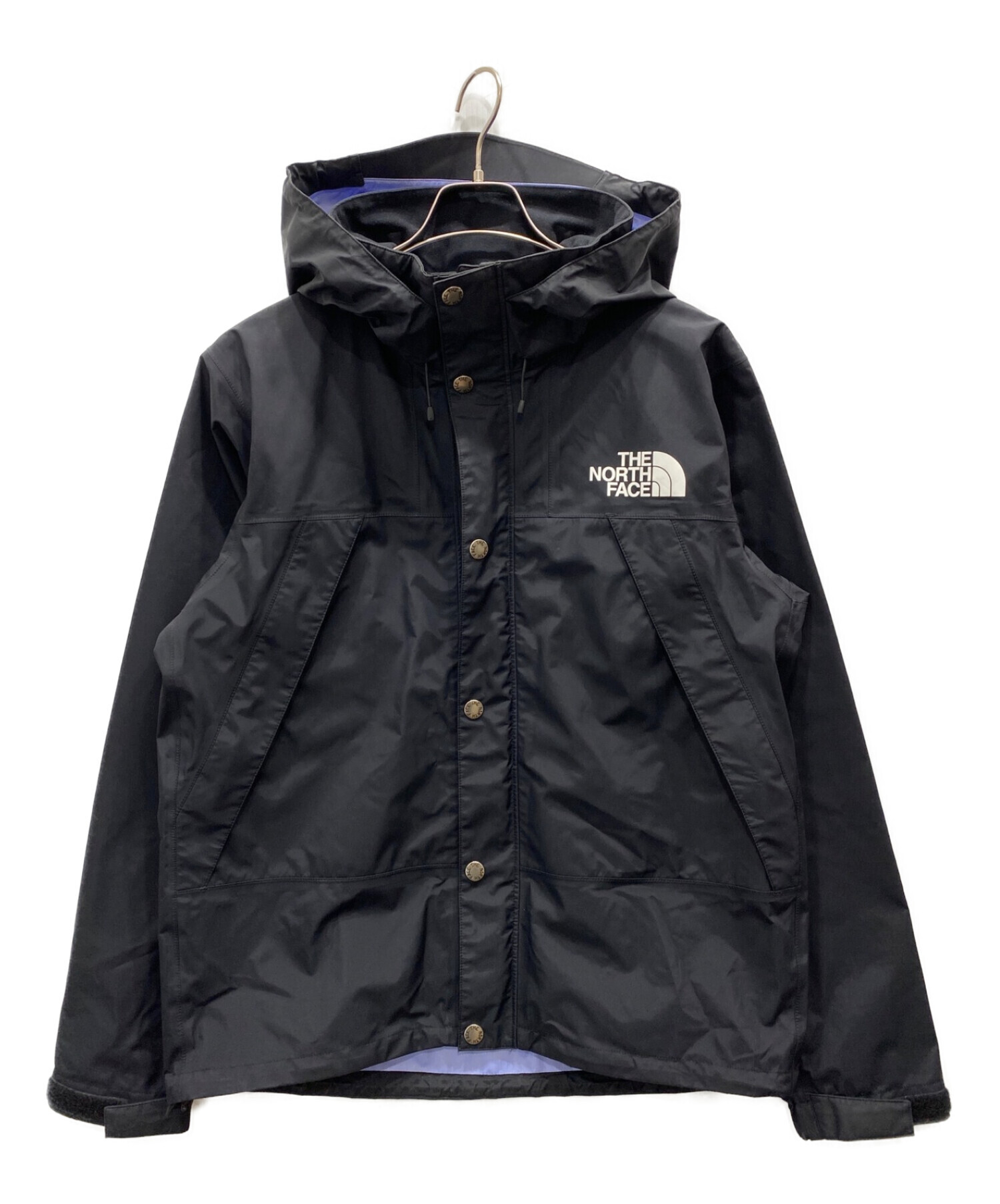 THE NORTH FACE (ザ ノース フェイス) Mountain Raintex Jacket/マウンテンラインテックジャケット ブラック  サイズ:Ｌ