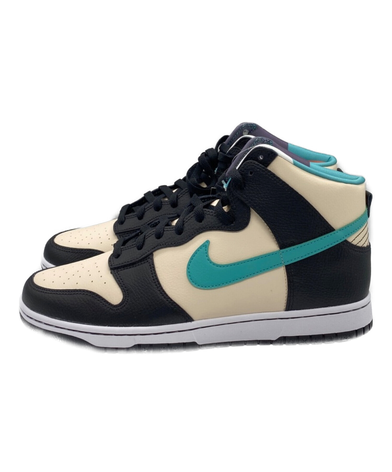 NIKE (ナイキ) DUNK HI RETRO EMB Pearl White and Washed Teal サイズ:29 未使用品