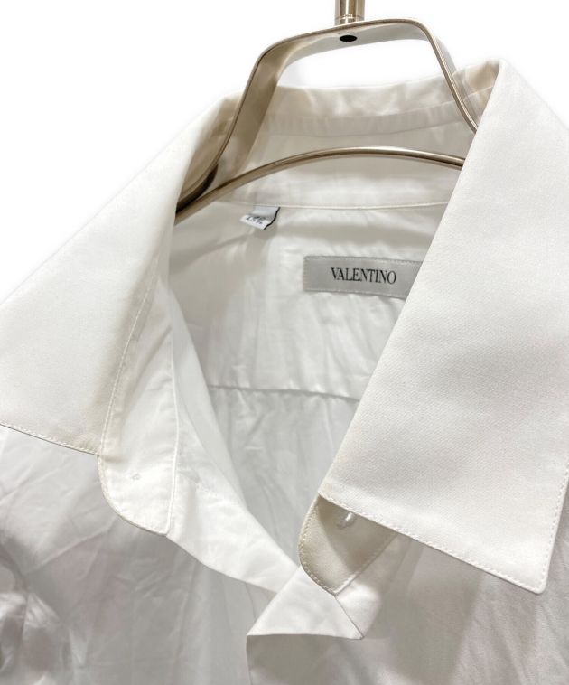 VALENTINO　シャツ　ホワイト　40着丈82cm