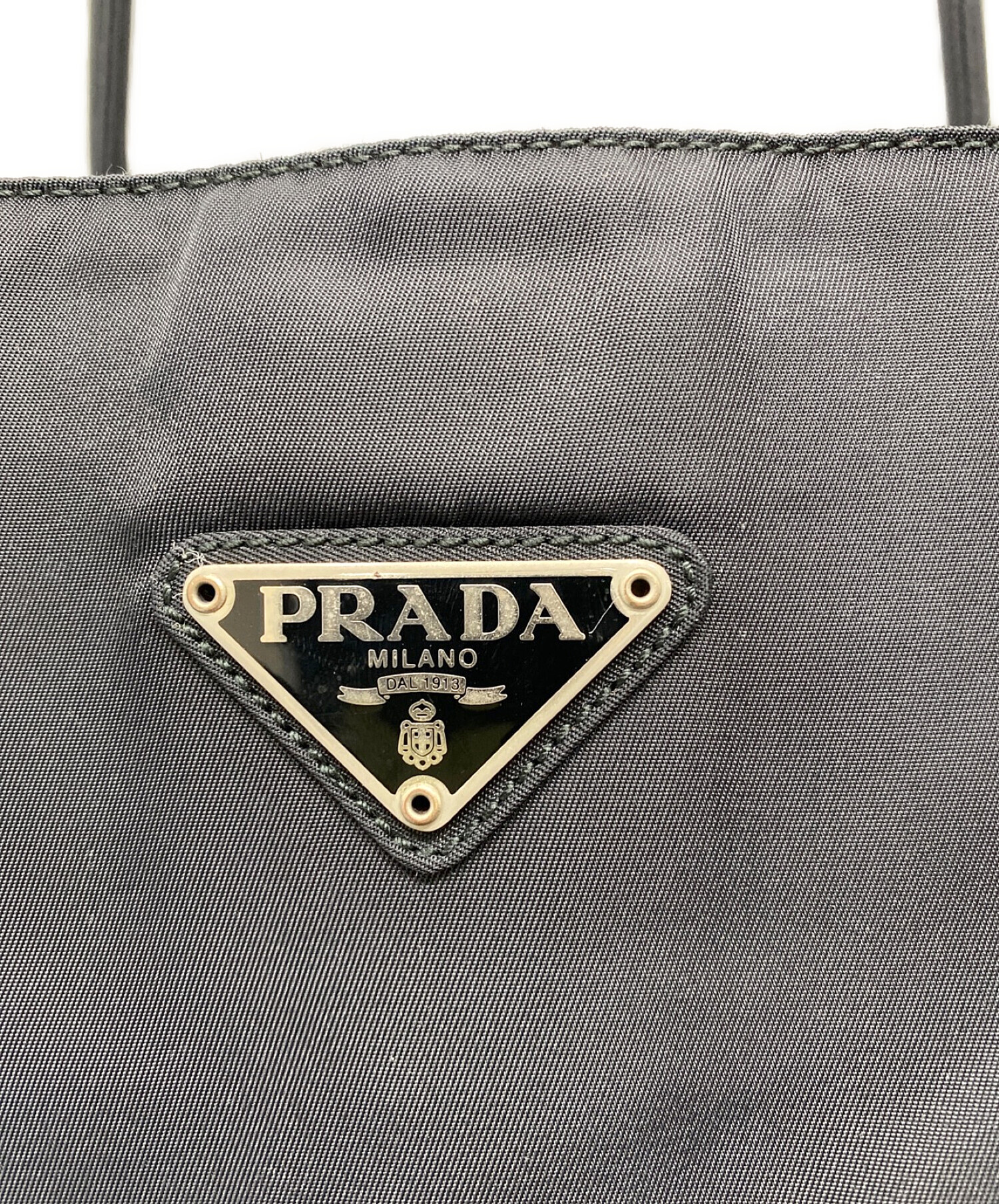 中古・古着通販】PRADA (プラダ) TESSUTO CITY ナイロンプレートトート