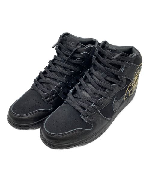 Faust × Nike SB Dunk High Black and Metallic Gold Yahoo!フリマ（旧）-