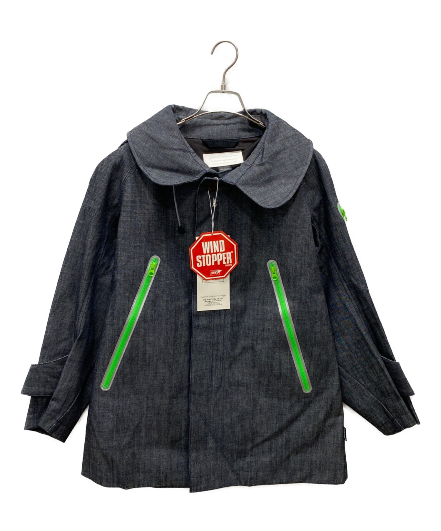 SP-DESIGN (エスピーデザイン) is-ness (イズネス) Lenin Jacket グレー サイズ:M 未使用品