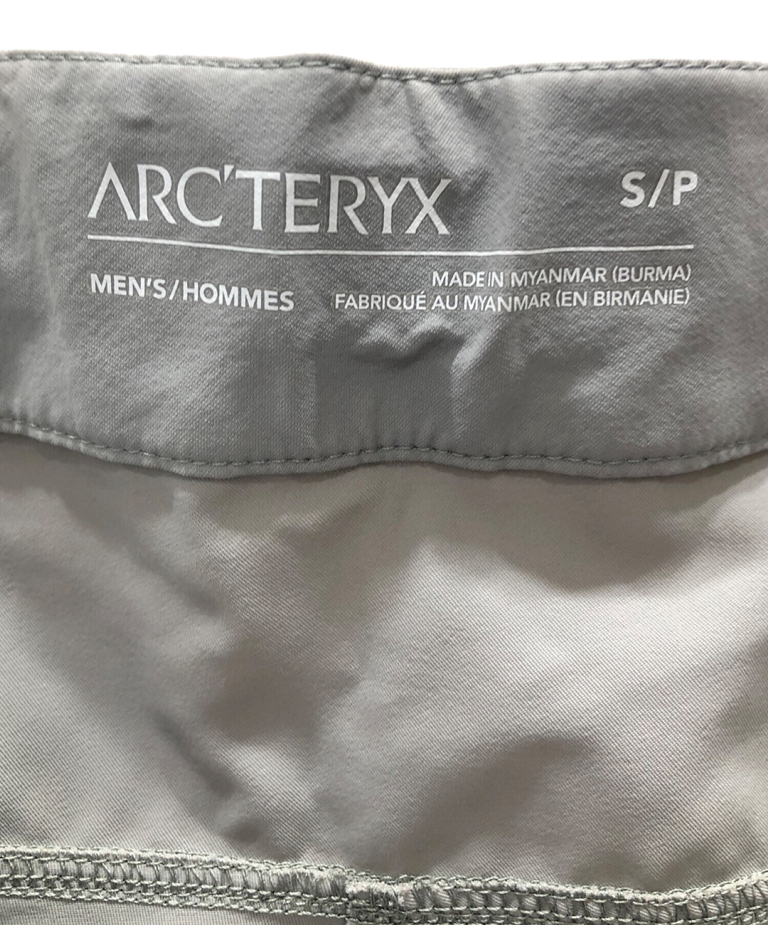 ARC'TERYX (アークテリクス) SIGMA SL PANT グレー サイズ:S