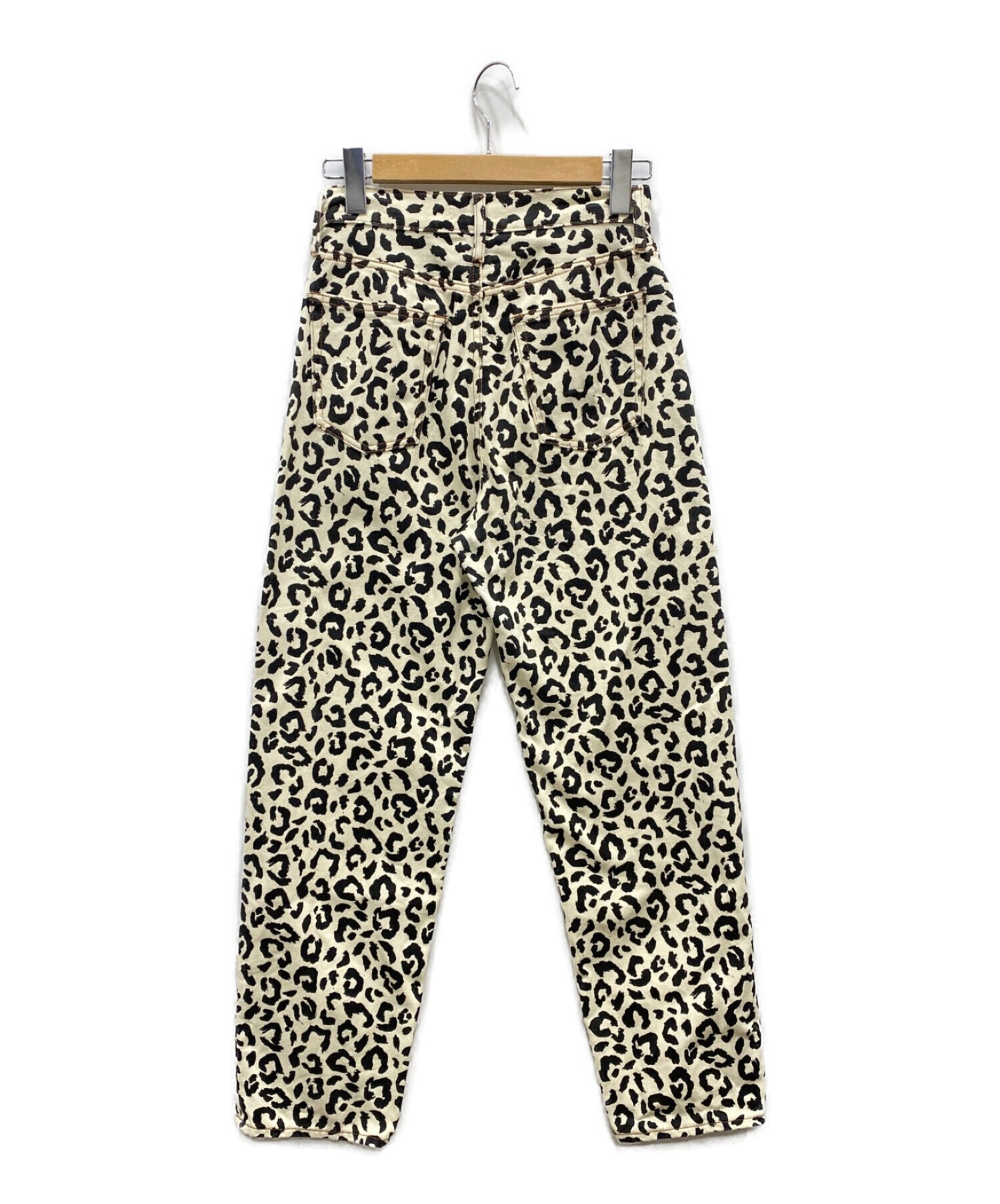 moussy (マウジー) LEOPARD WIDE PANTS ベージュ サイズ:1