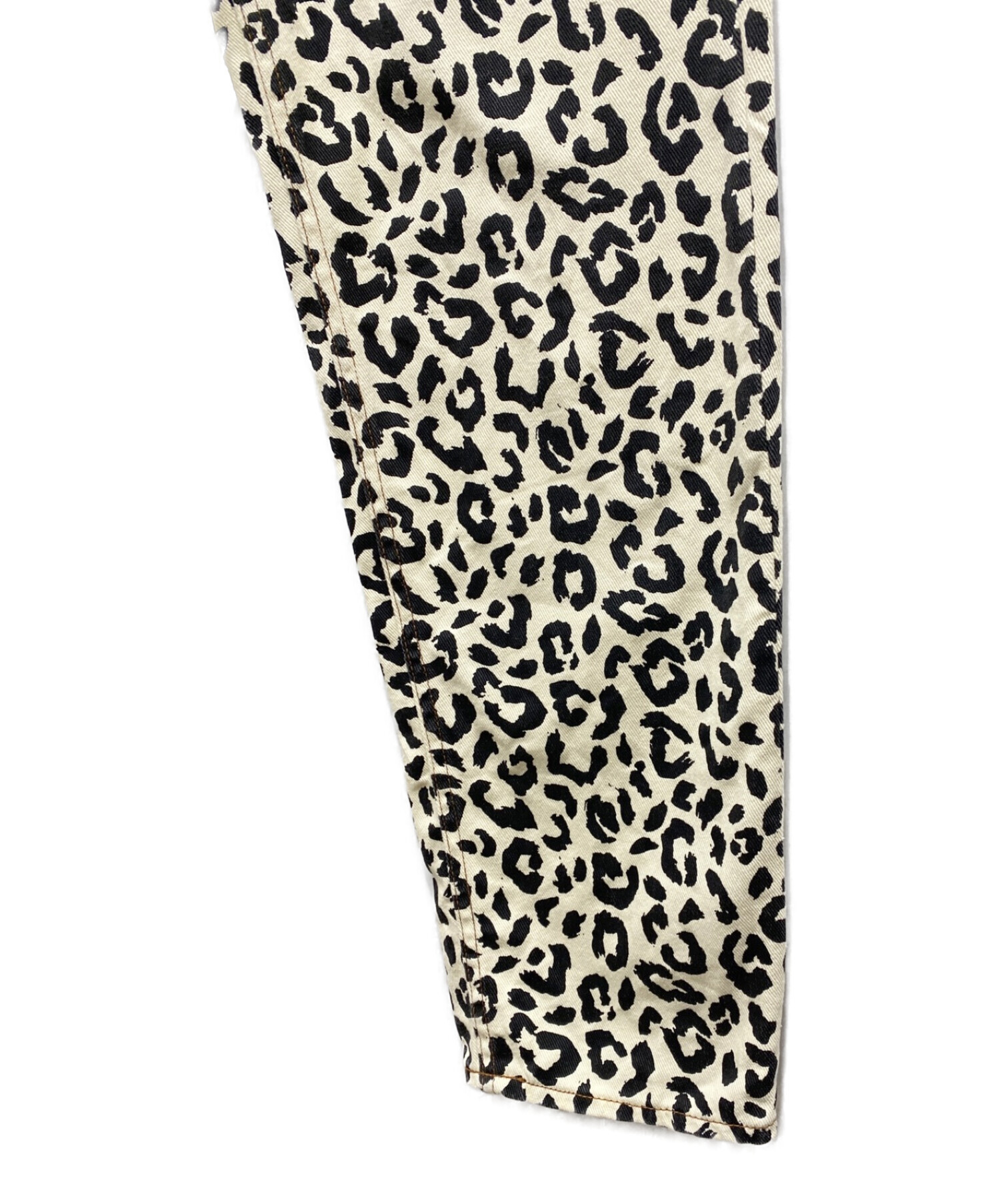 moussy (マウジー) LEOPARD WIDE PANTS ベージュ サイズ:1