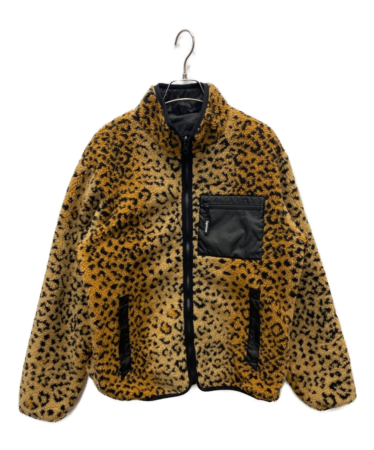 ジャケット/アウターsupreme leopard fleece reversible jacket
