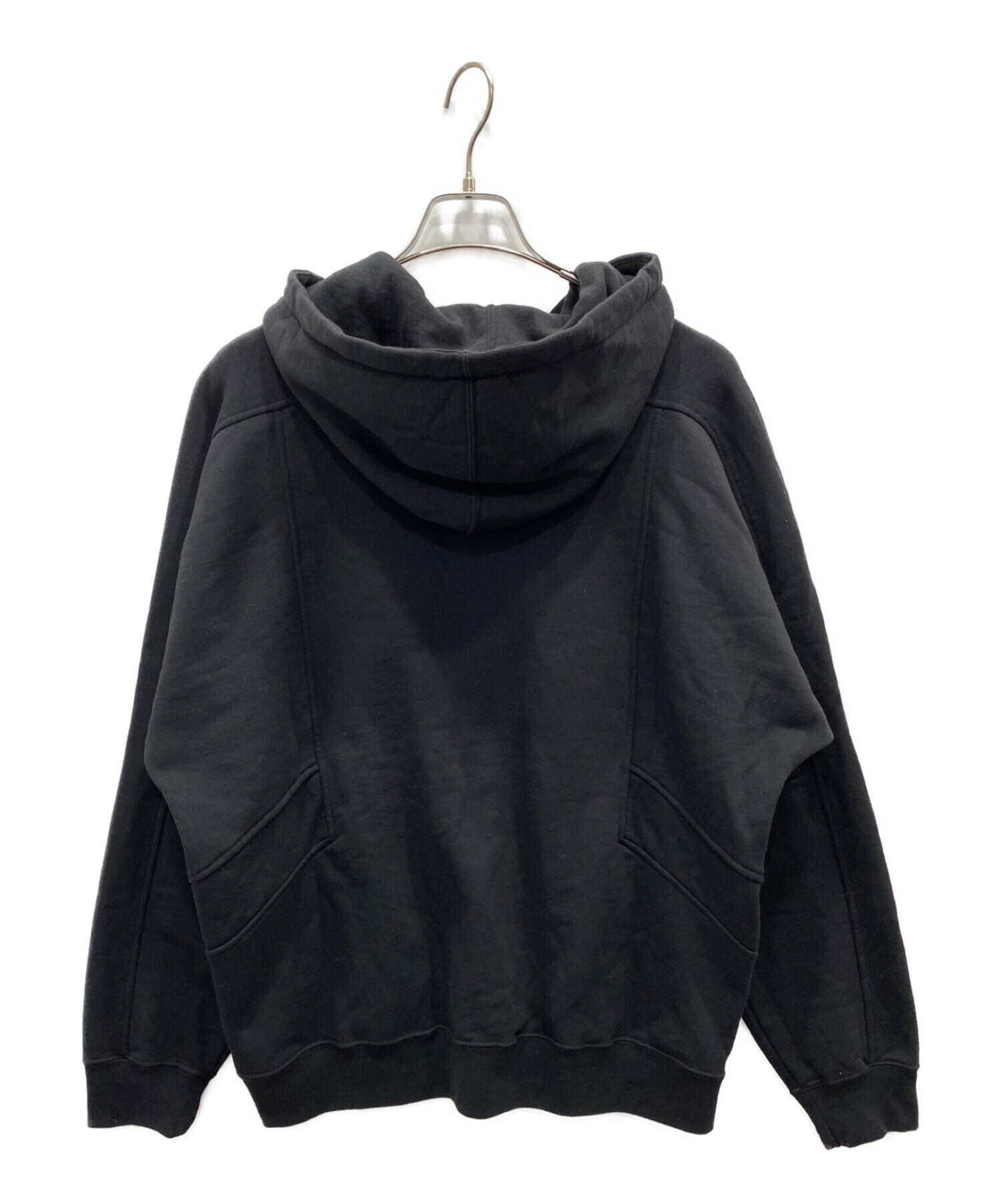 SUPREME (シュプリーム) Color Blocked Zip Up Hooded  Sweatshirt/カラーブロックドジップアップフーデッドスウェット ブラック サイズ:Ｍ