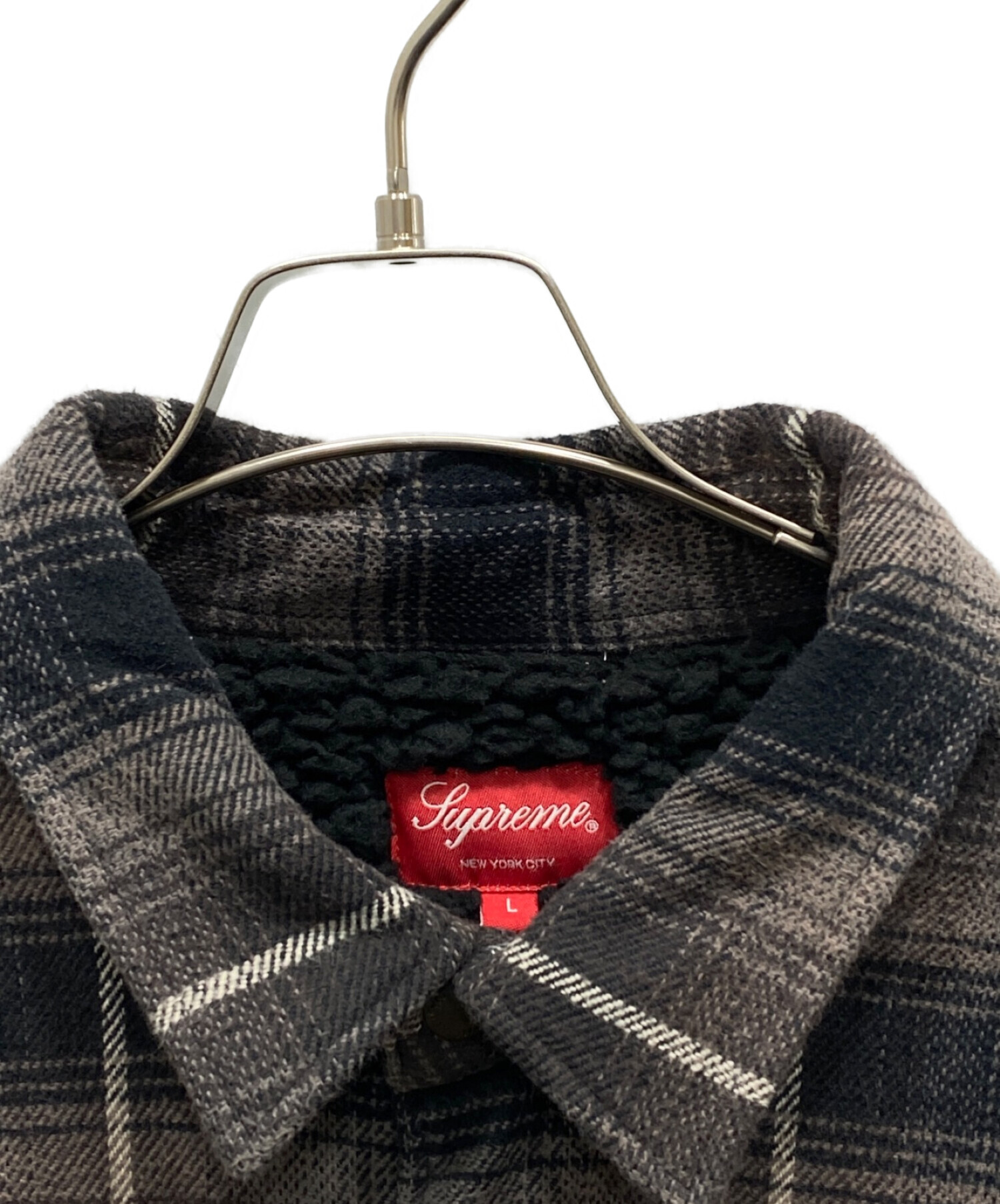 中古・古着通販】Supreme (シュプリーム) Shearling Lined Flannel