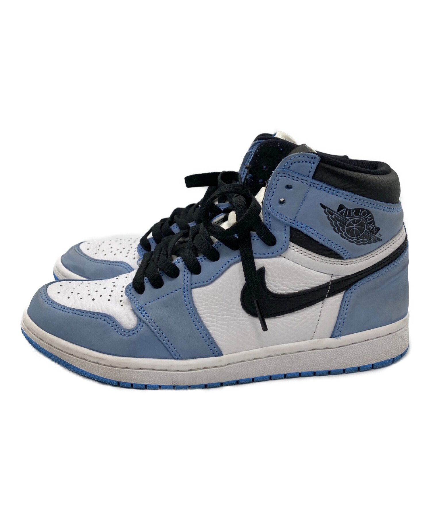 中古・古着通販】NIKE (ナイキ) AIR JORDAN 1 RETRO HIGH OG ブルー×ホワイト サイズ:27｜ブランド・古着通販  トレファク公式【TREFAC FASHION】スマホサイト