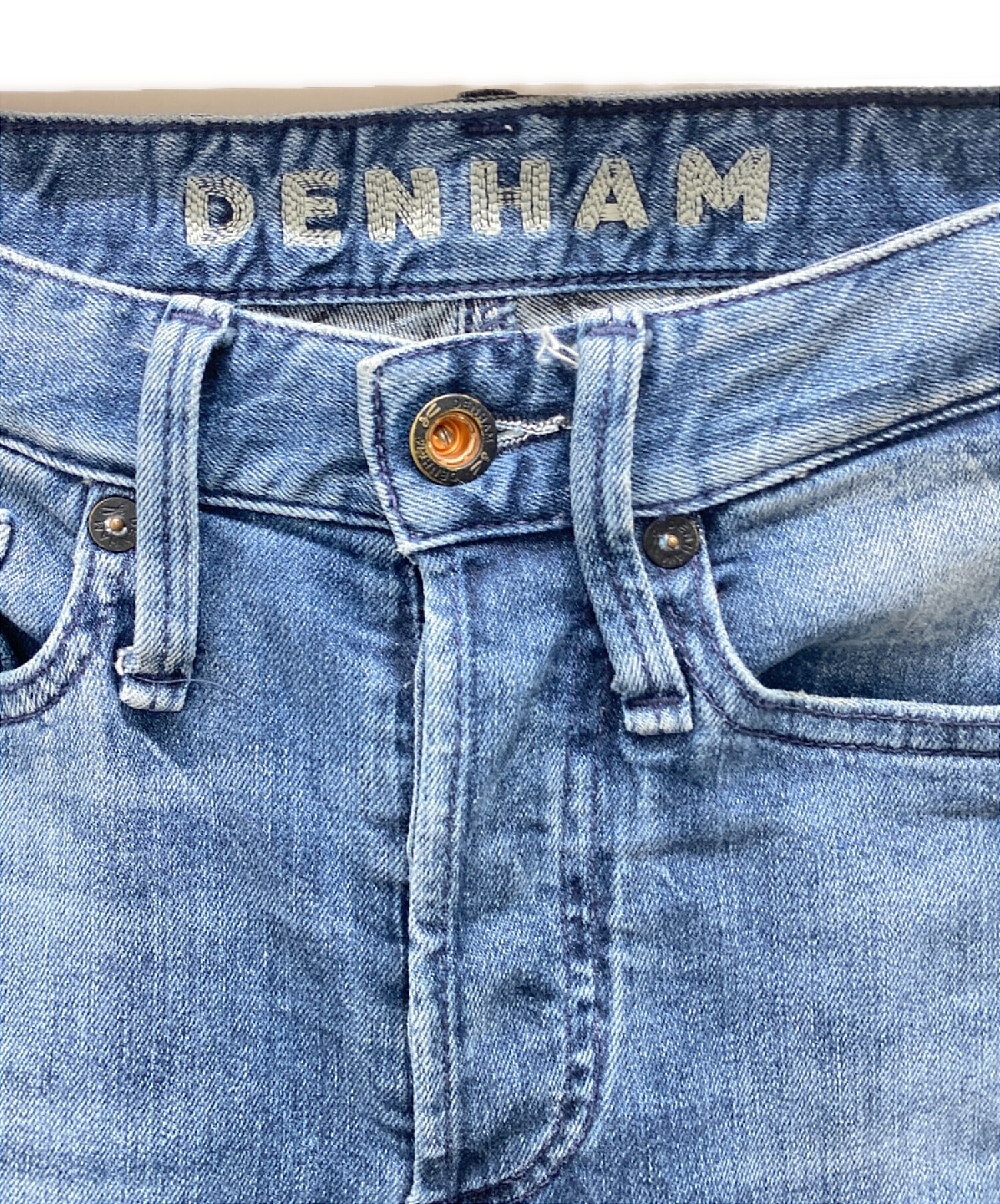 中古・古着通販】Denham (デンハム) BOLTデニムパンツ ブルー サイズ