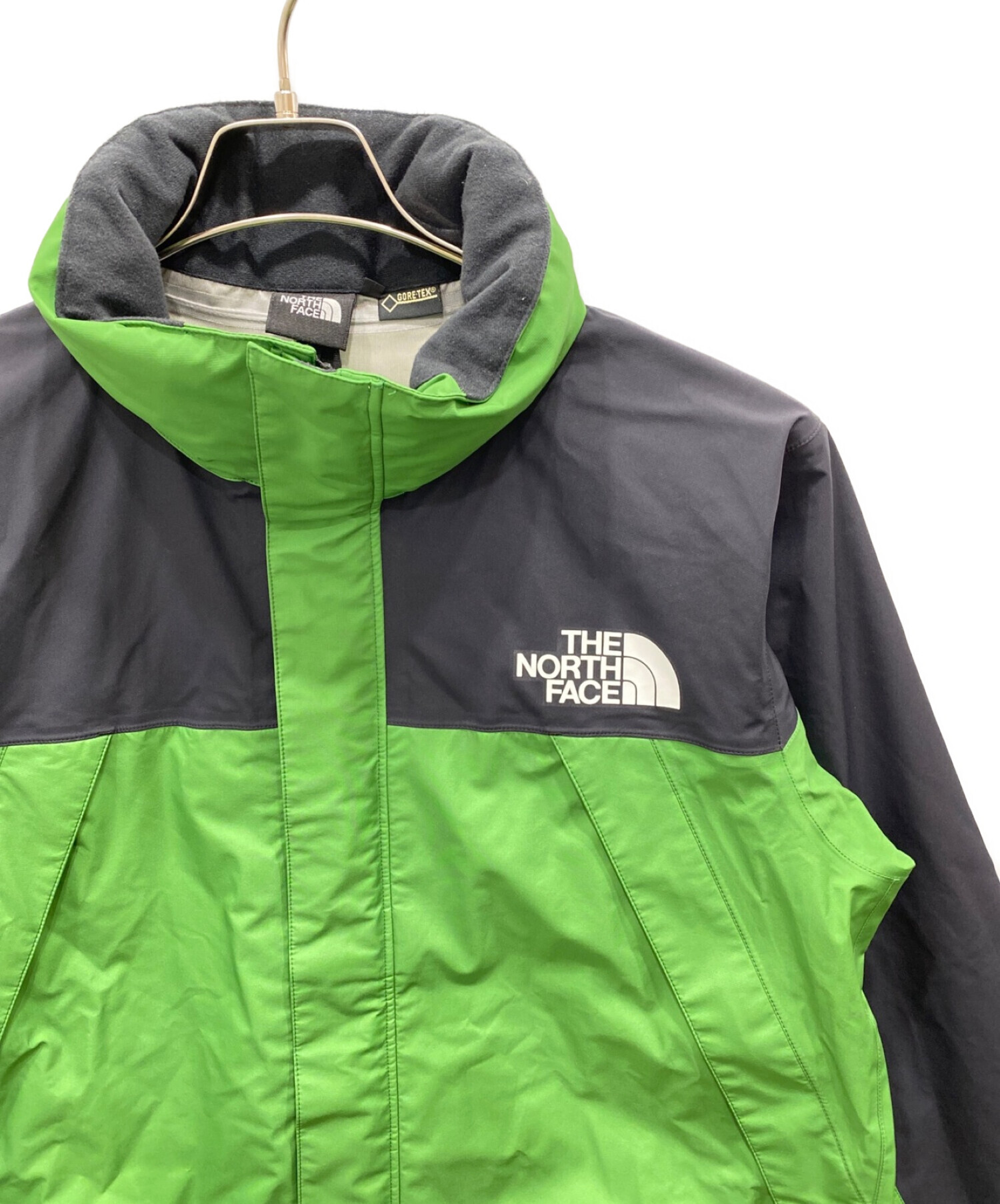 THE NORTH FACE (ザ ノース フェイス) レインテックスフライトジャケット グリーン サイズ:L