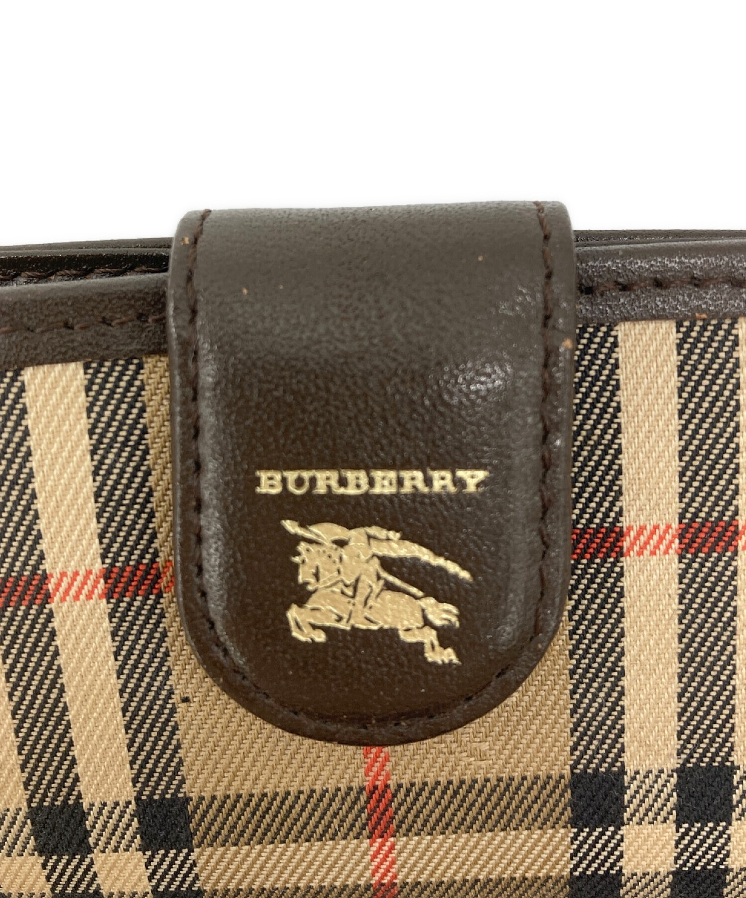 BURBERRY (バーバリー) 4連キーケース ブラウン