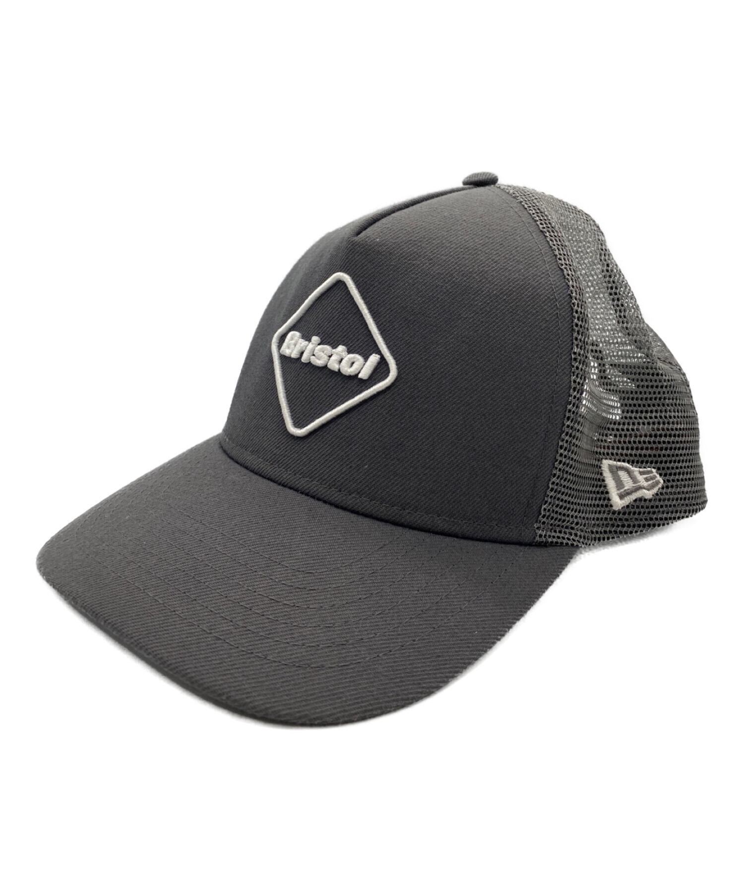新品 黒 FCRB NEWERA MESHCAP メッシュキャップ帽子