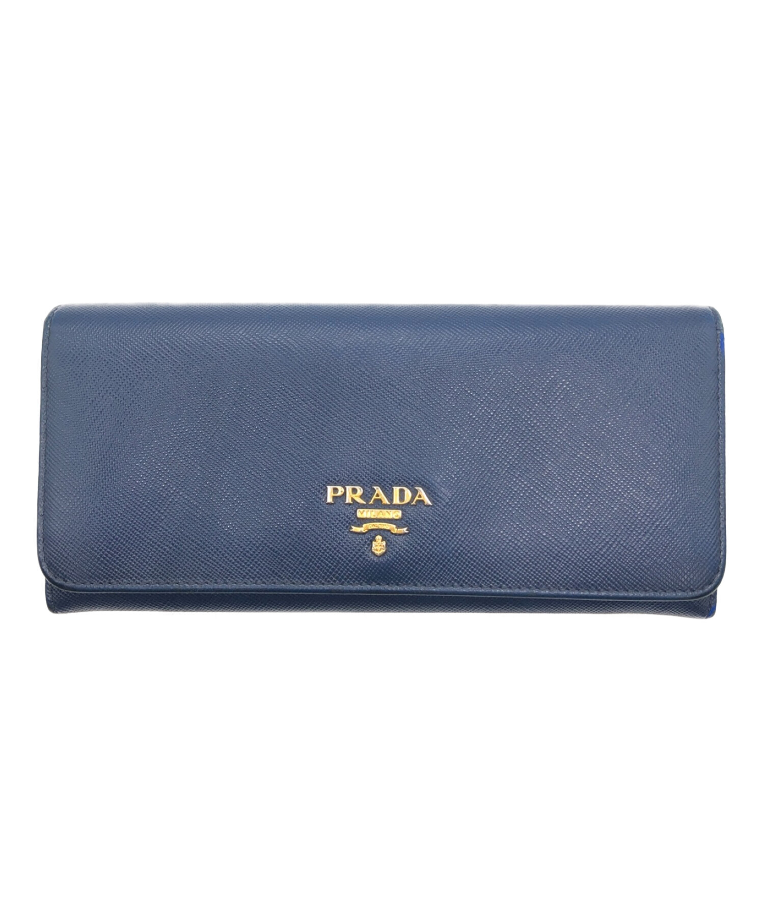 中古・古着通販】PRADA (プラダ) サフィアーノWホックロングウォレット ...