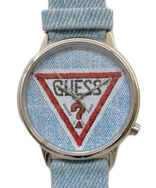 【中古・古着通販】GUESS (ゲス) GUESSブルーデニムウォッチ 未