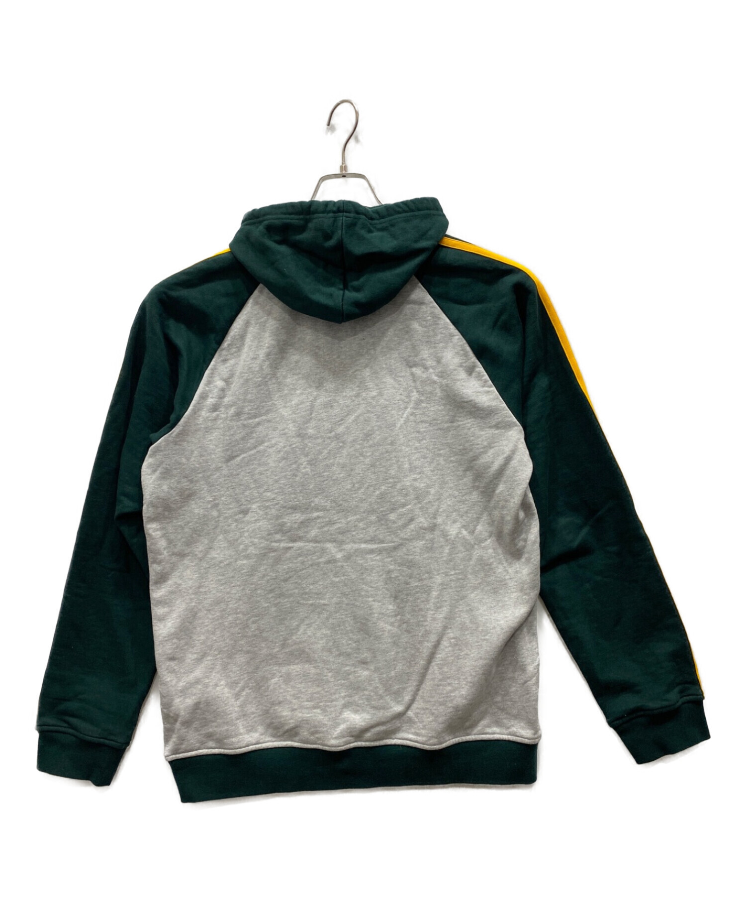 Noah (ノア) adidas (アディダス) 3-STRIPES HOODIE グリーン×グレー サイズ:O