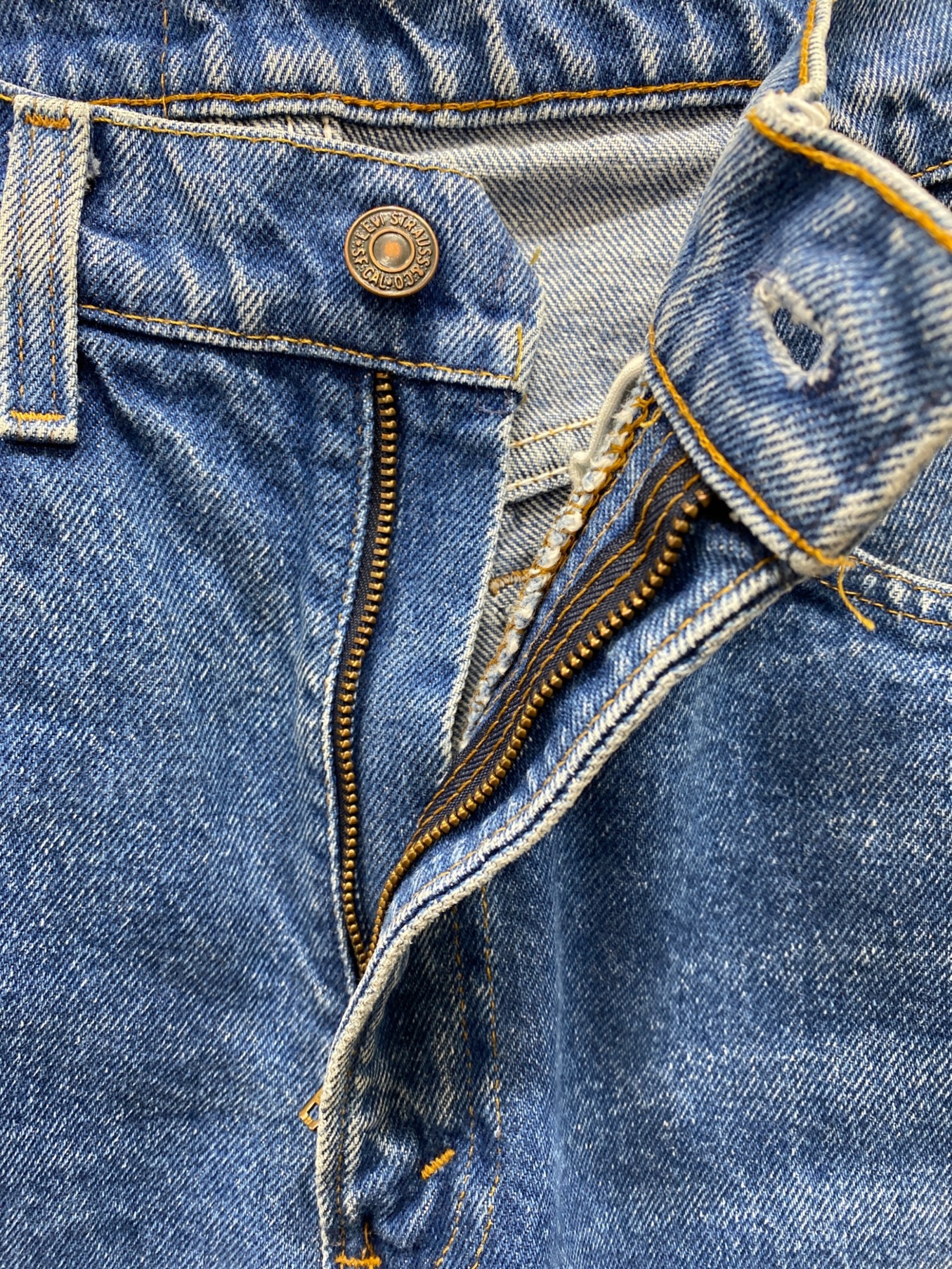 中古・古着通販】LEVI'S (リーバイス) 505デニムパンツ ブルー サイズ