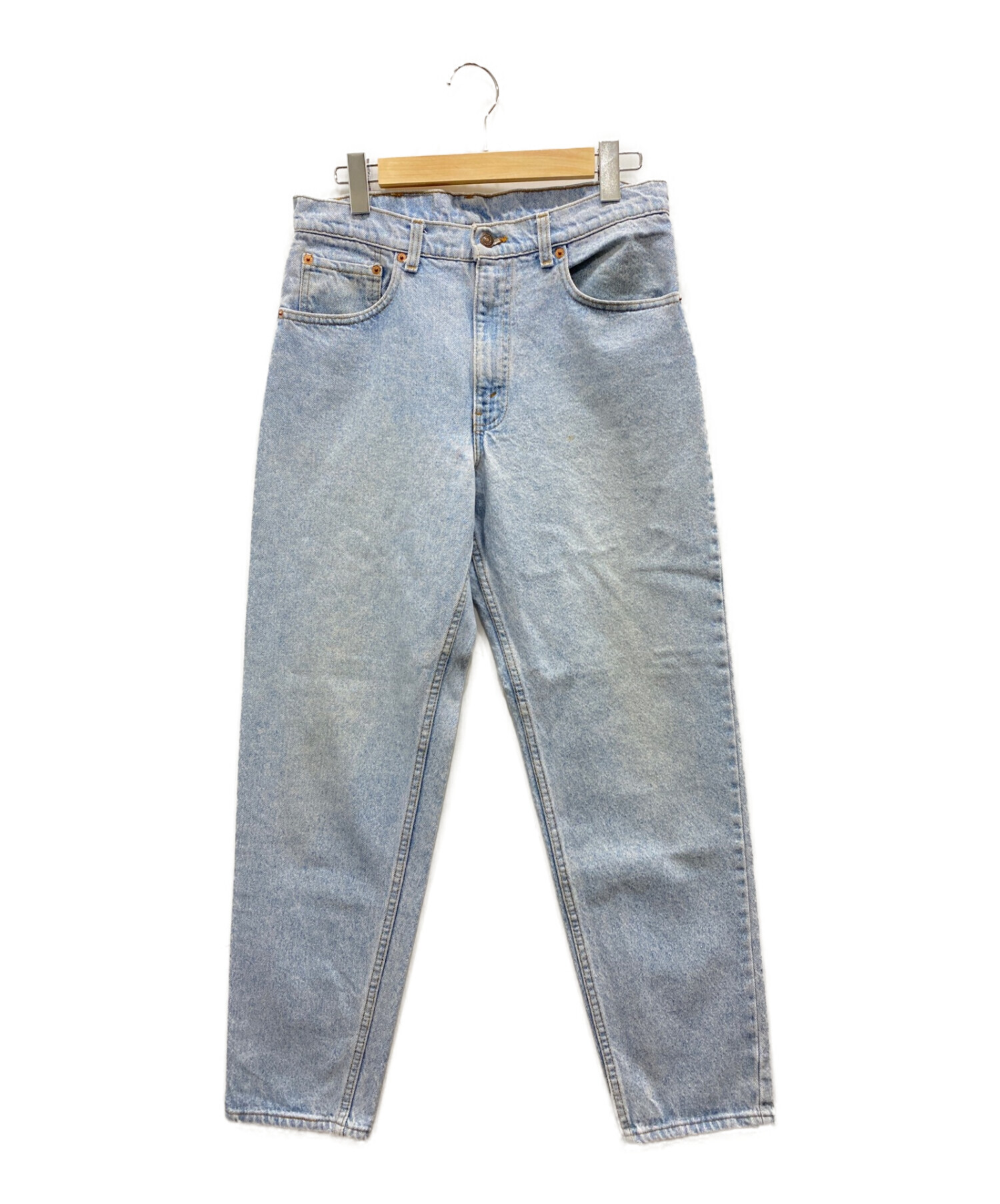 LEVI'S (リーバイス) ウォッシュド550デニム ブルー サイズ:W33×L30