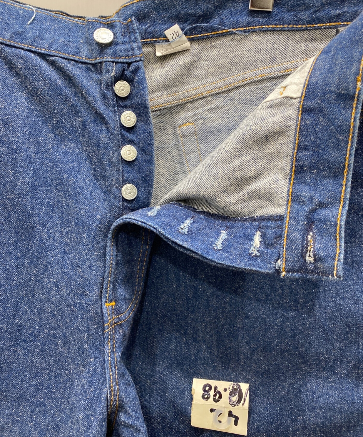 中古・古着通販】LEVI'S (リーバイス) 29501デニムパンツ ブルー