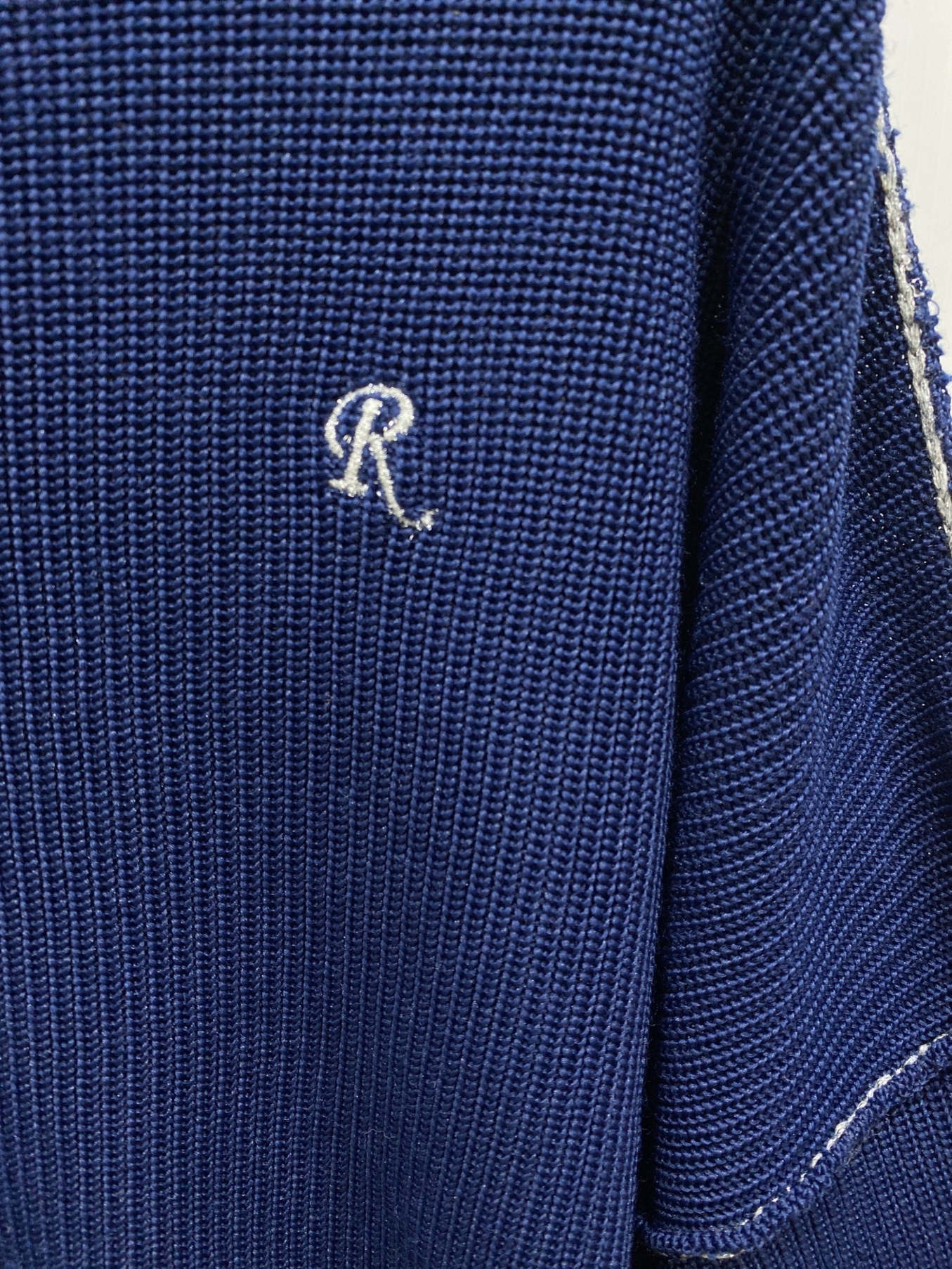 RAF SIMONS (ラフシモンズ) CROPPED SWEATER/クロップドセーター ネイビー サイズ:M