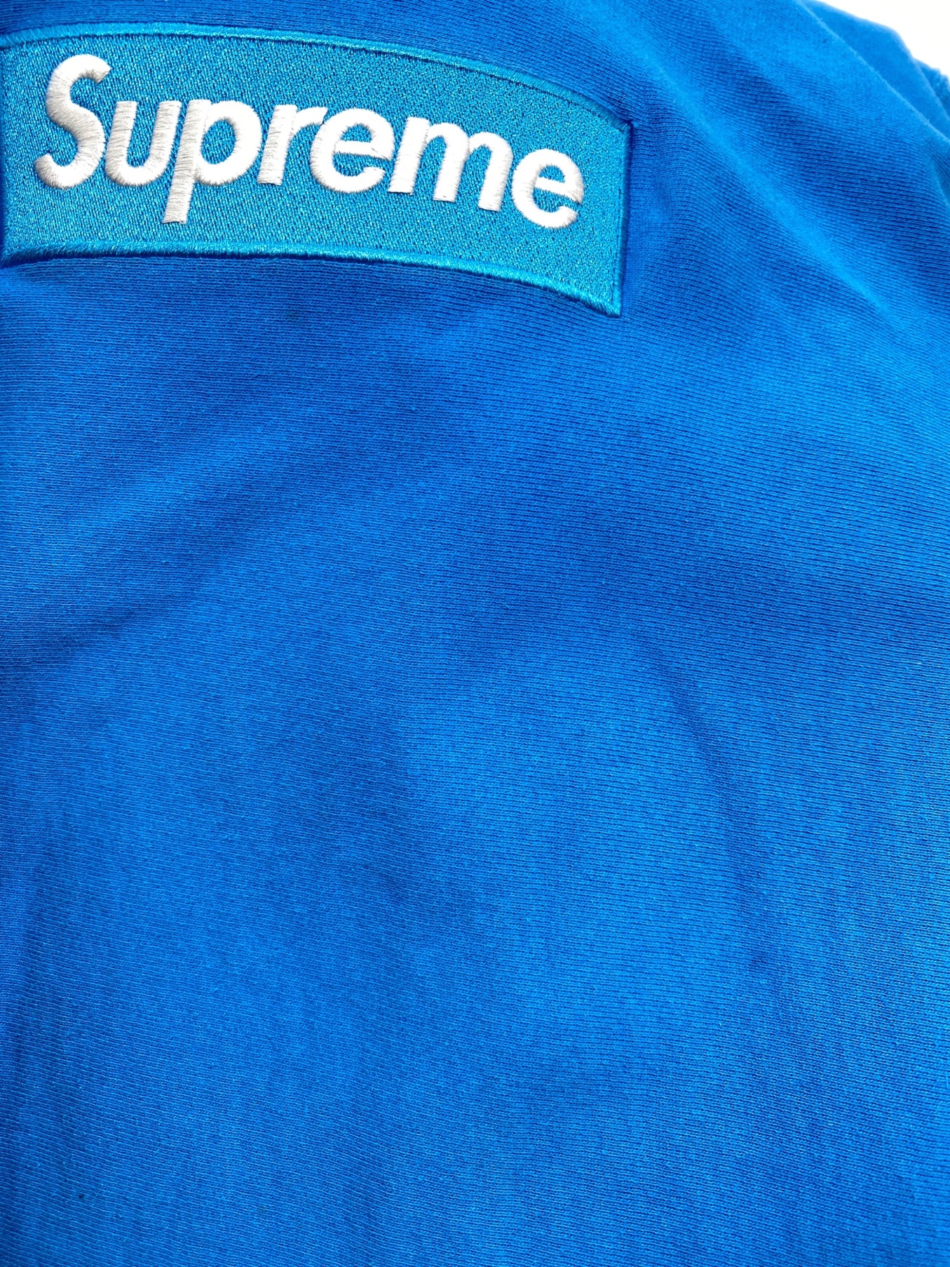 Supreme Box Logo Crewneck Blue Mサイズ
